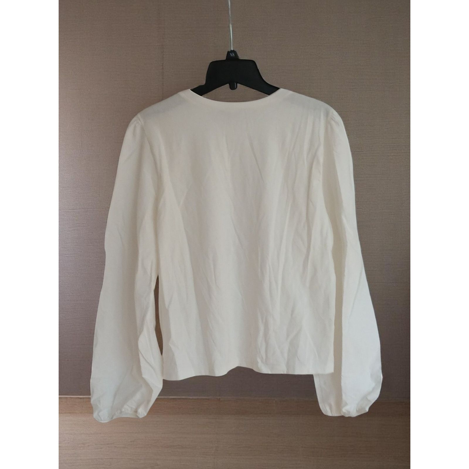 Zara NWT Zara Combination Banded Top - White & Cream - Size Small Size S / US 4 / IT 40 - 5 Thumbnail