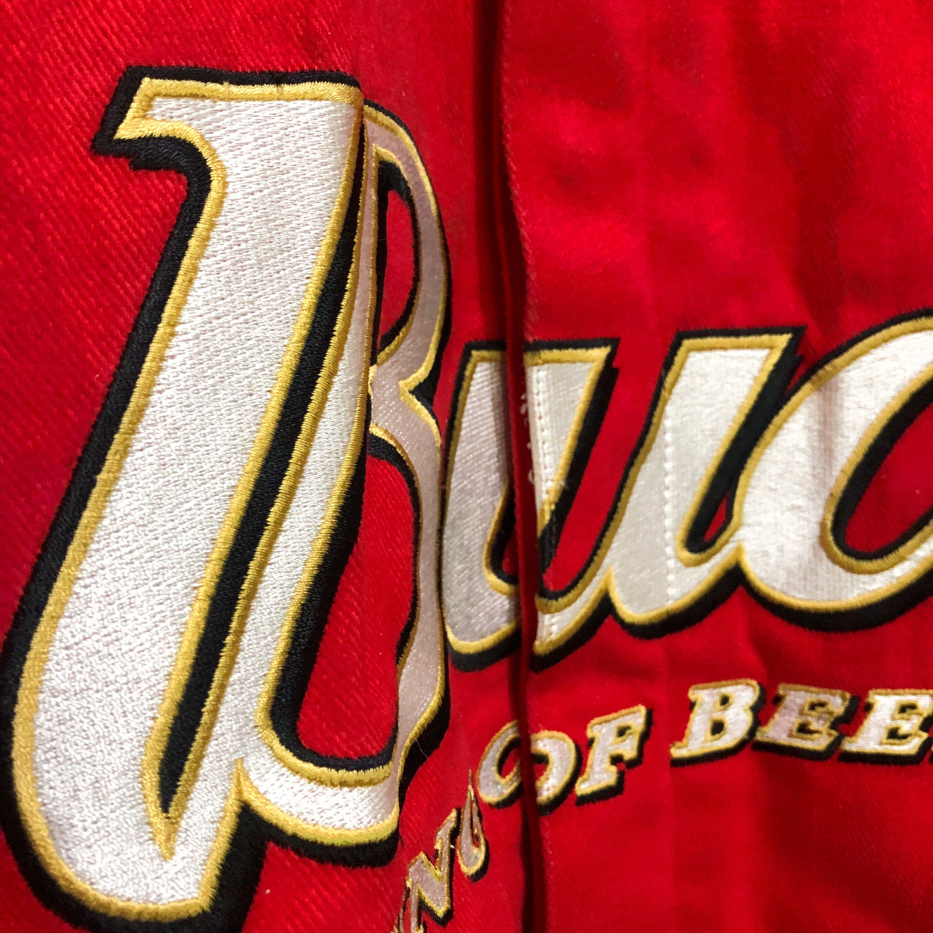 Chase Authentics Vintage Dale Earnhardt Budweiser Nascar Jacket Size US XL / EU 56 / 4 - 6 Thumbnail