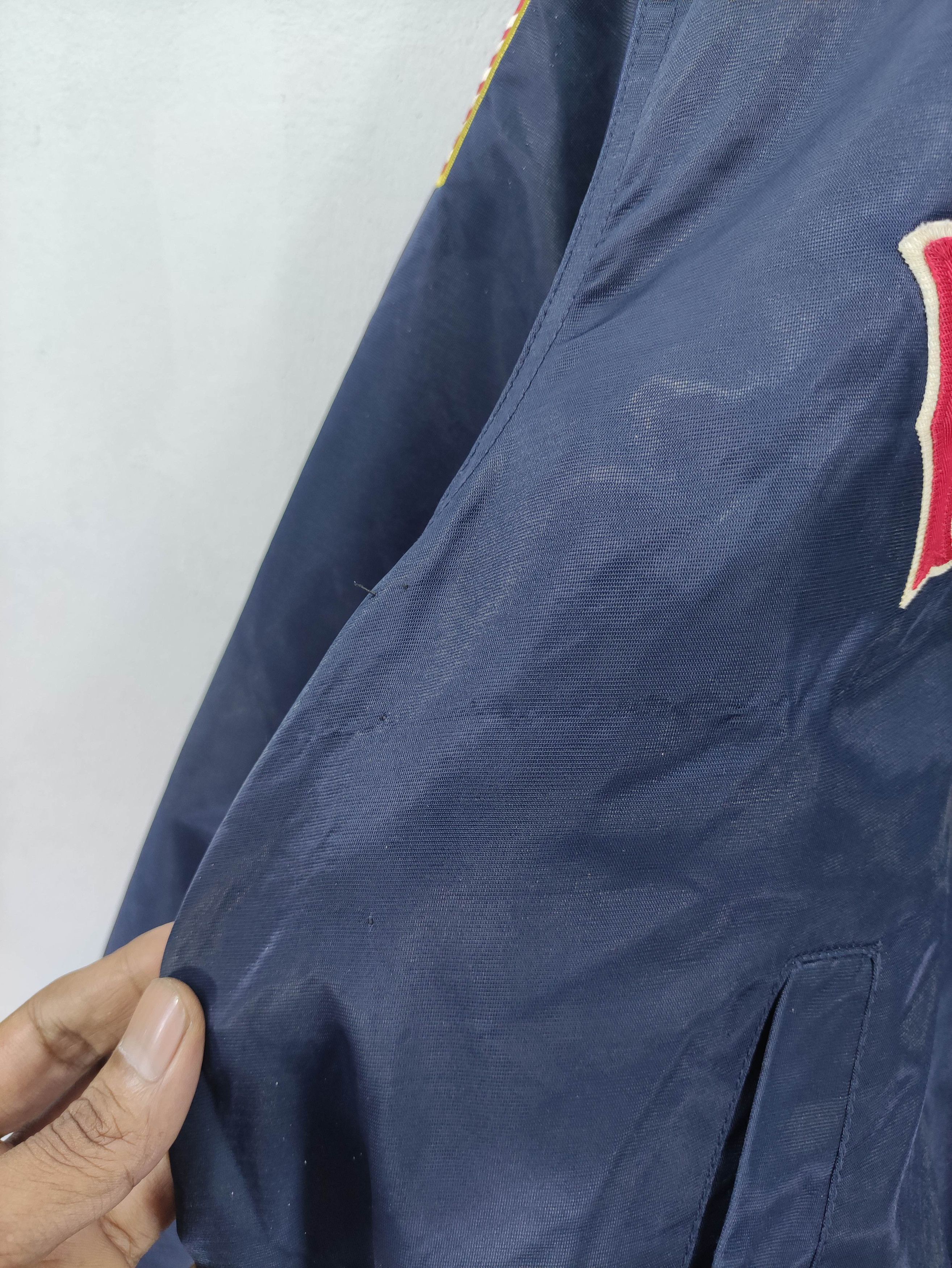 MLB Vintage Red Sox Mlb Varsity Jacket Zipper Size US XXL / EU 58 / 5 - 3 Thumbnail