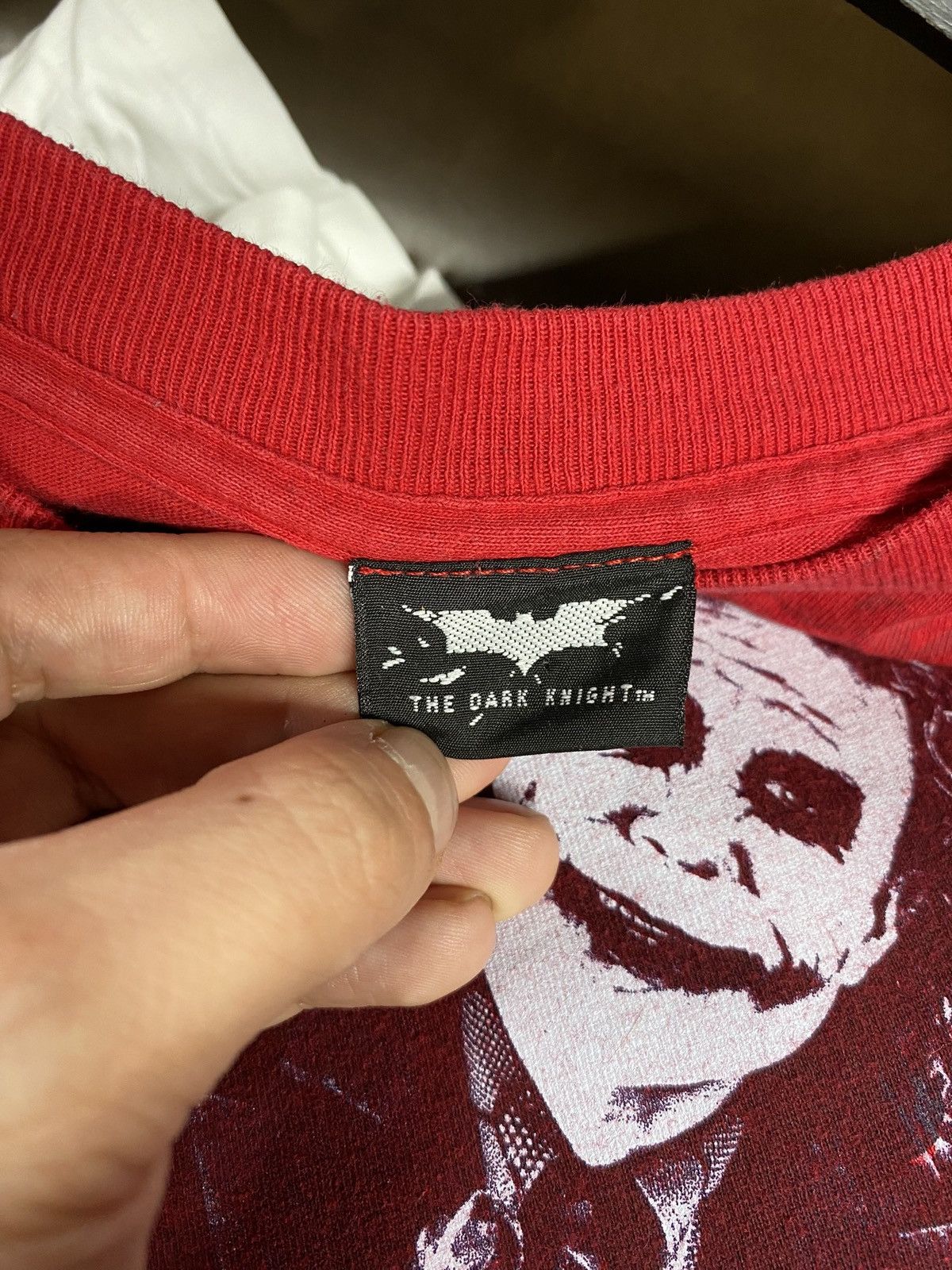 Vintage 00’ Vintage Batman Dark Knight Joker Tee Shirt XLarge Size US XL / EU 56 / 4 - 6 Thumbnail