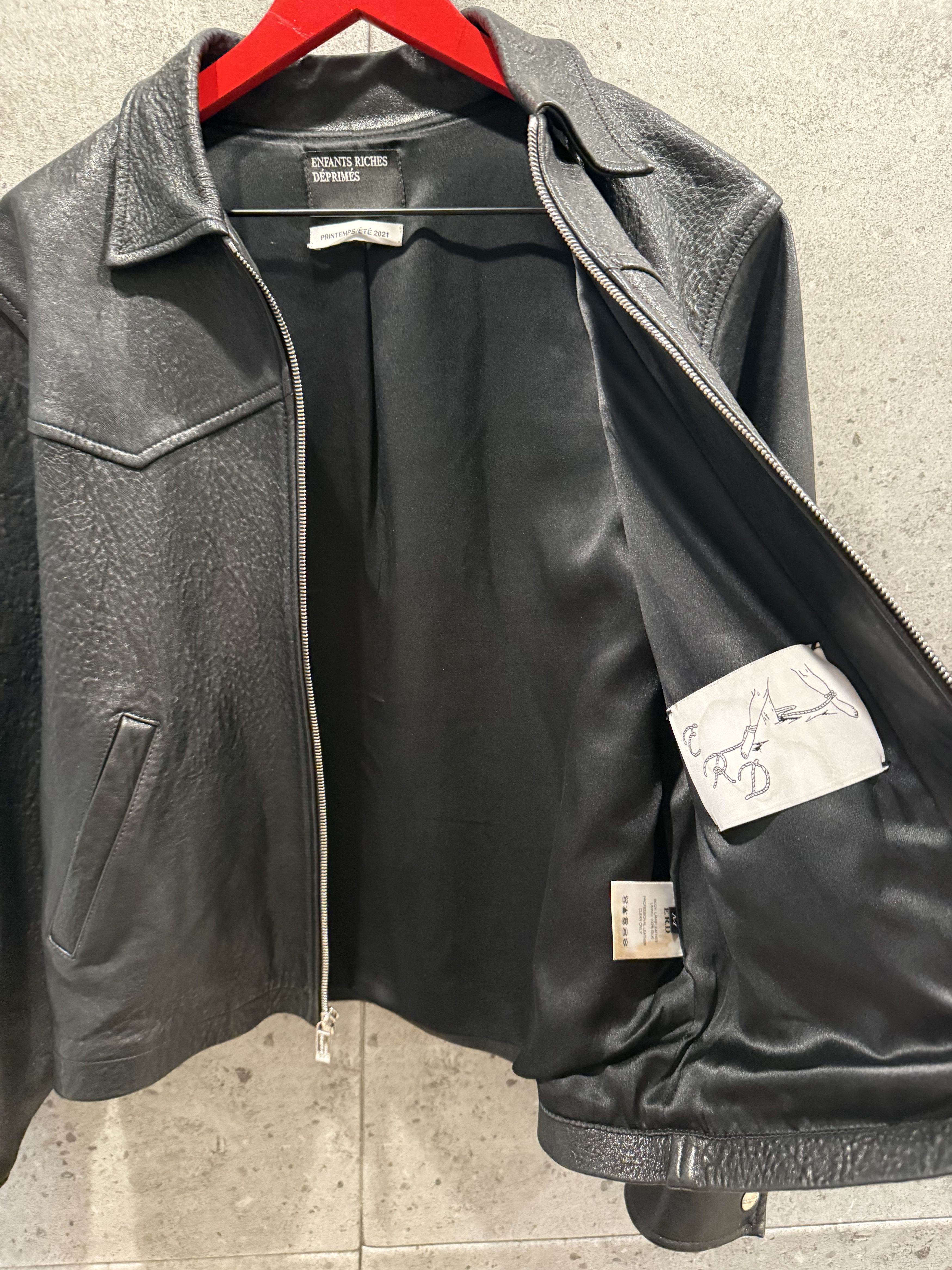 Enfants Riches Deprimes Enfants riches deprimes og western leather jacket Size US M / EU 48-50 / 2 - 5 Thumbnail