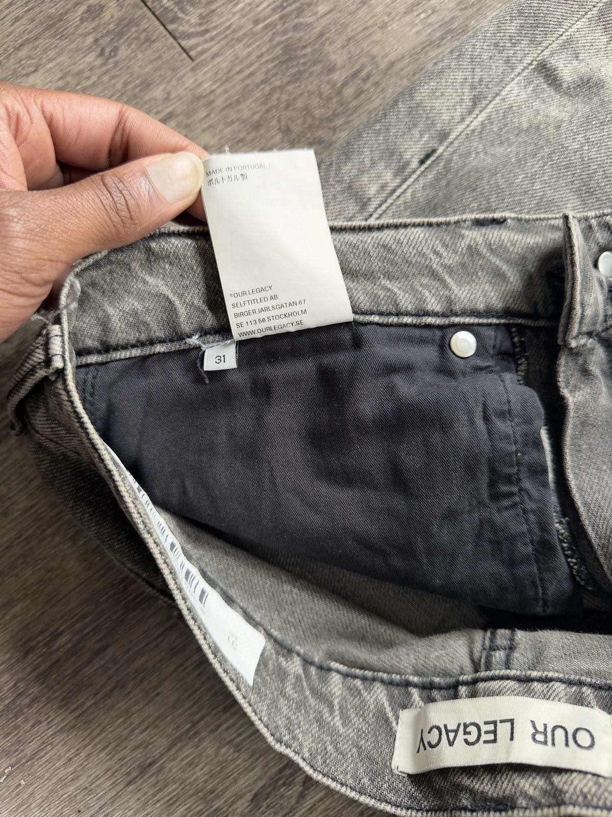 Our Legacy Our Legacy Extended Third Cut Denim Size US 31 - 7 Thumbnail