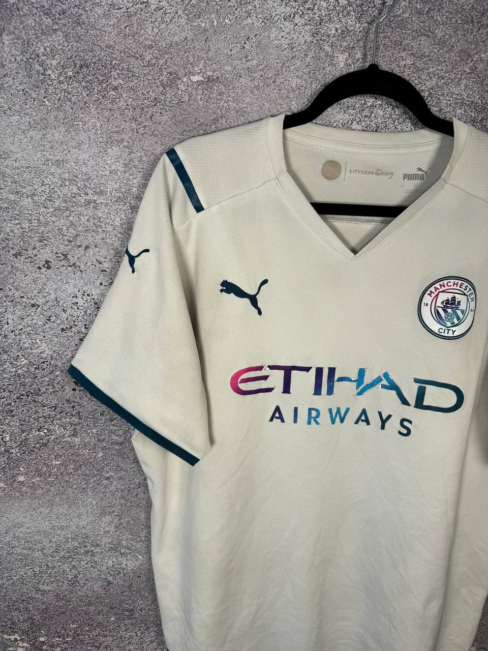 Puma × Vintage Manchester City 2021/22 Away Puma Soccer Jersey Size US XL / EU 56 / 4 - 3 Thumbnail
