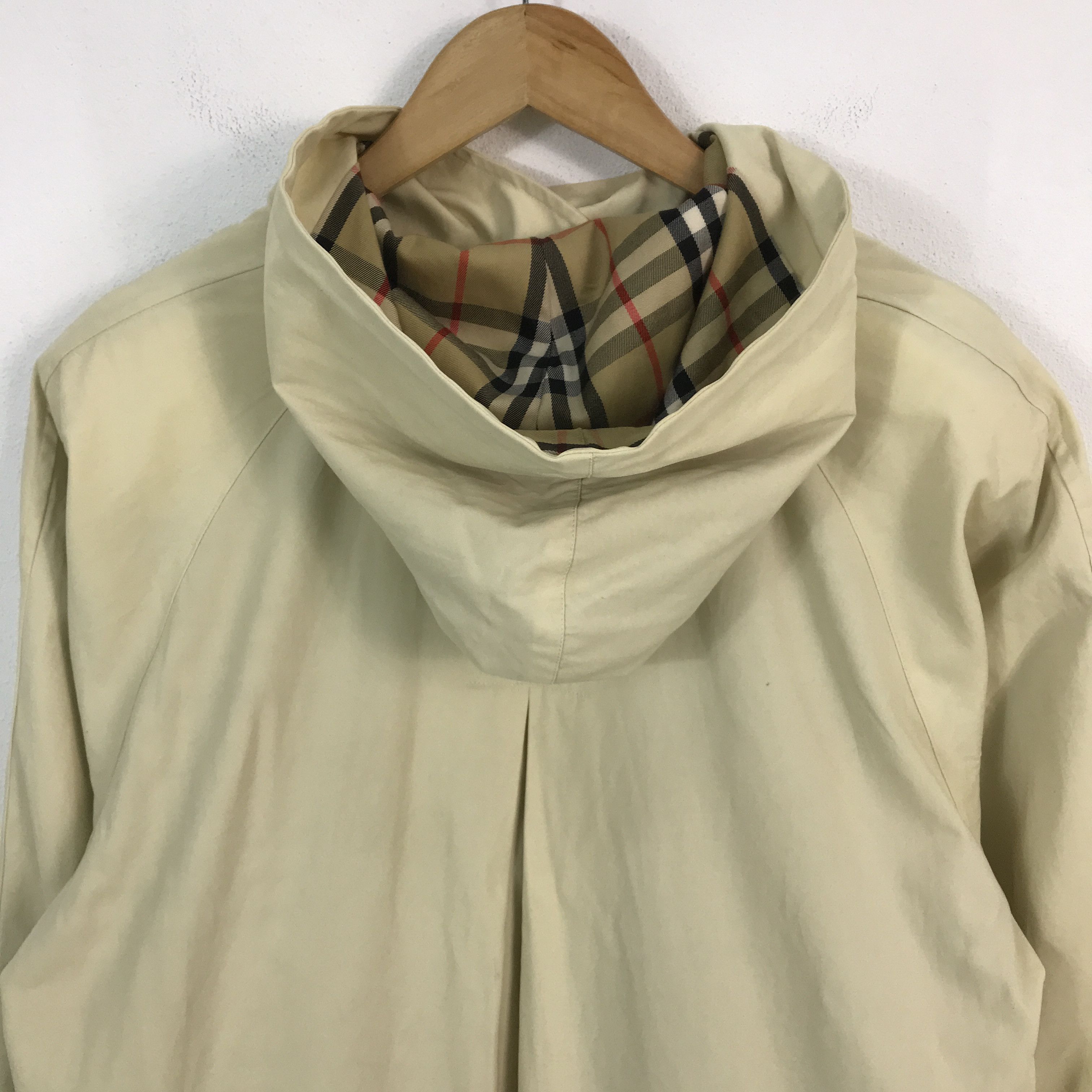 Burberry × Japanese Brand × Vintage Vtg Japan burberrys Long coat button jacket Size US L / EU 52-54 / 3 - 4 Thumbnail