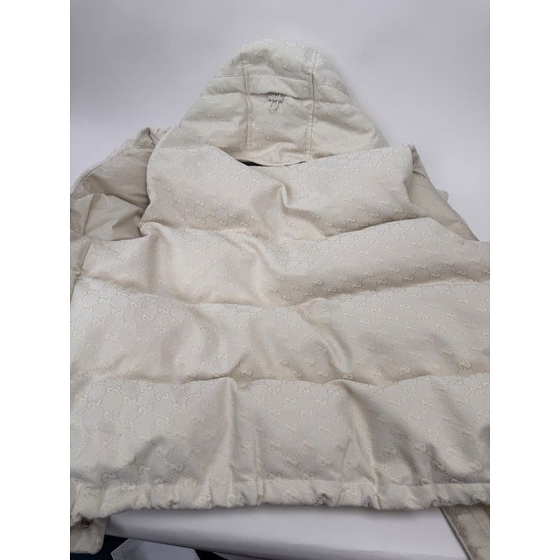 Gucci Gucci White Full Zip Puffer Hooded Vest Jacket Size 50 Size XL / US 12-14 / IT 48-50 - 13 Thumbnail