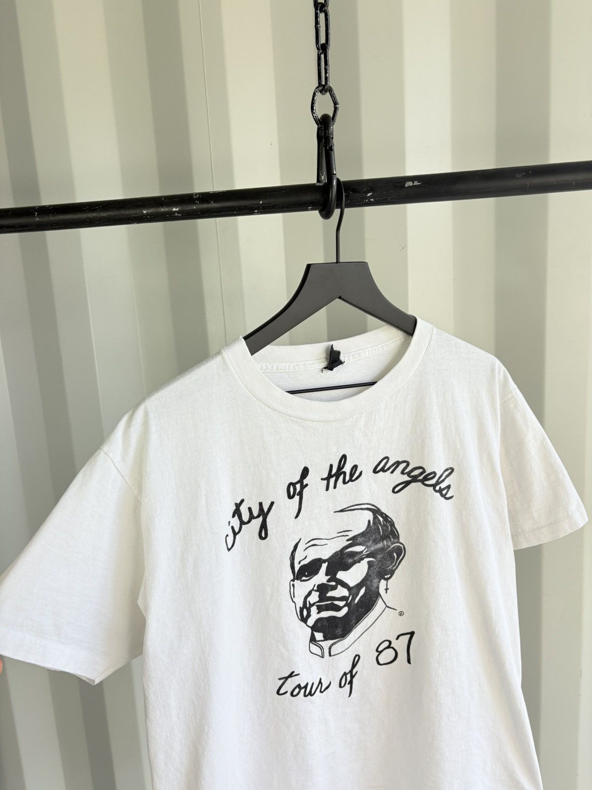 Vintage Thrashed City Angels Pope Distressed Sun Faded ERD GRUNGE Size US M / EU 48-50 / 2 - 4 Thumbnail