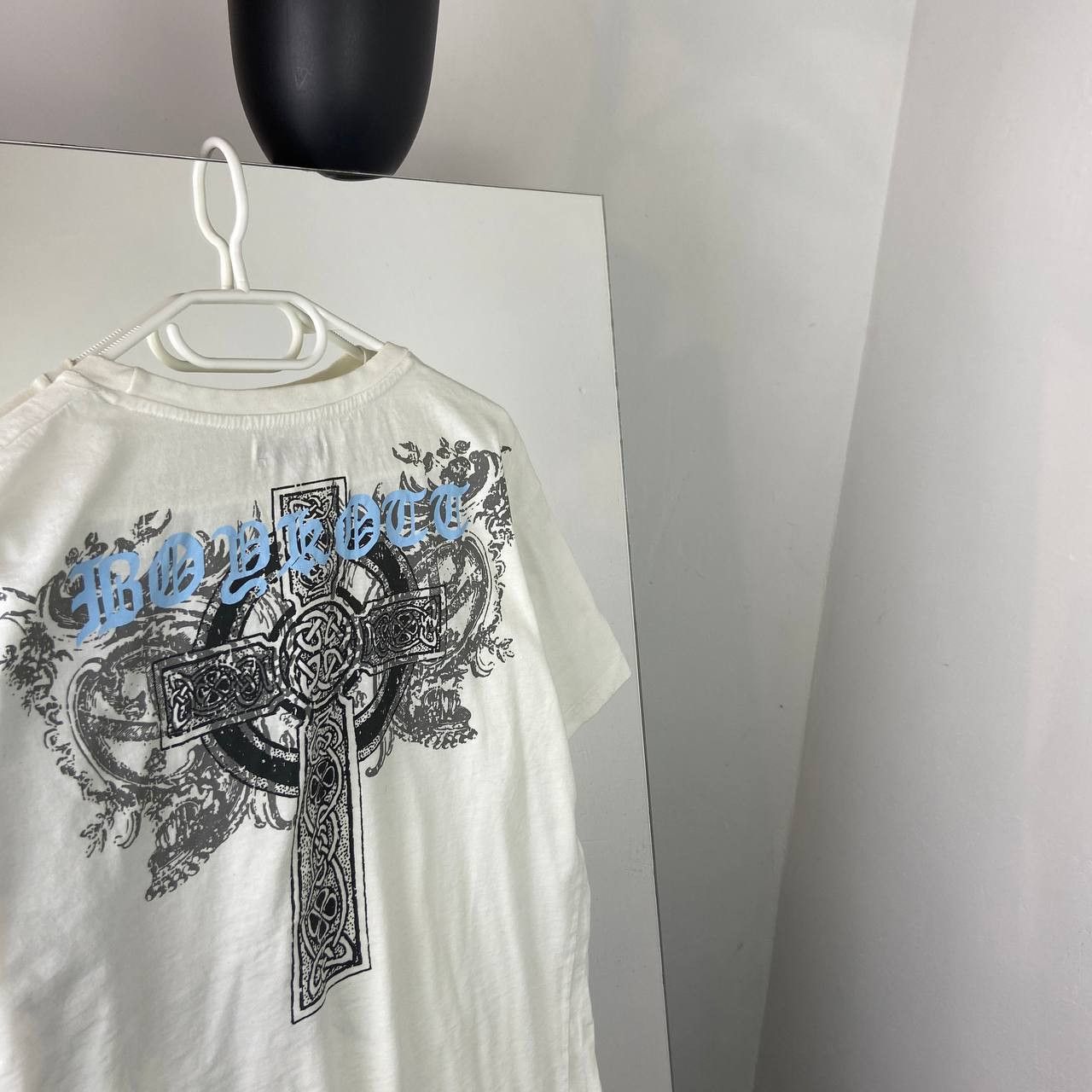 Vintage Vintage Overprint Y2K Japanese Style T-Shirt Size US L / EU 52-54 / 3 - 3 Thumbnail