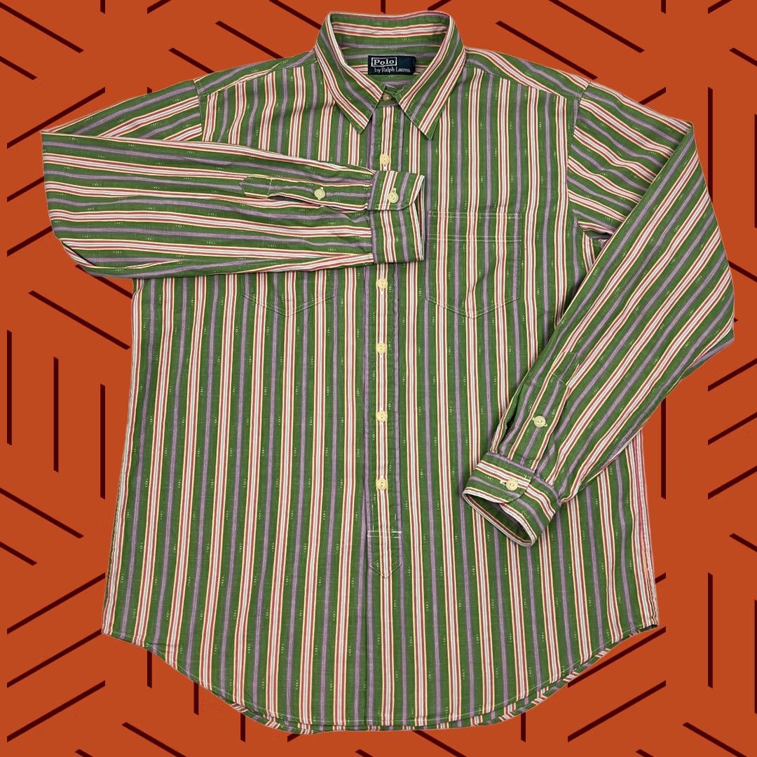 Polo Ralph Lauren VINTAGE Polo Ralph Lauren Bonnard Shirt Button
