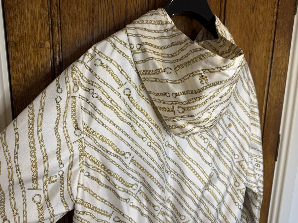 Celine SS21 Celine sample Chain light silk viscose hoodie jacket Size US M / EU 48-50 / 2 - 18 Thumbnail