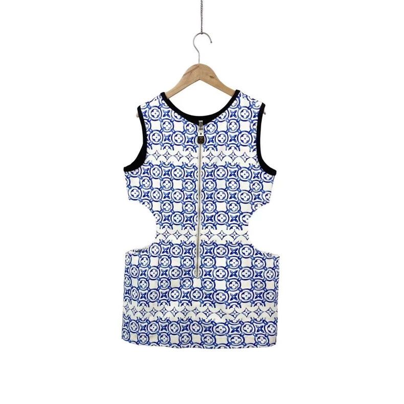 Louis Vuitton Louis Vuitton Cotton graphic print sleeveless dress Size 4XL / US 24-26 - 2 Thumbnail
