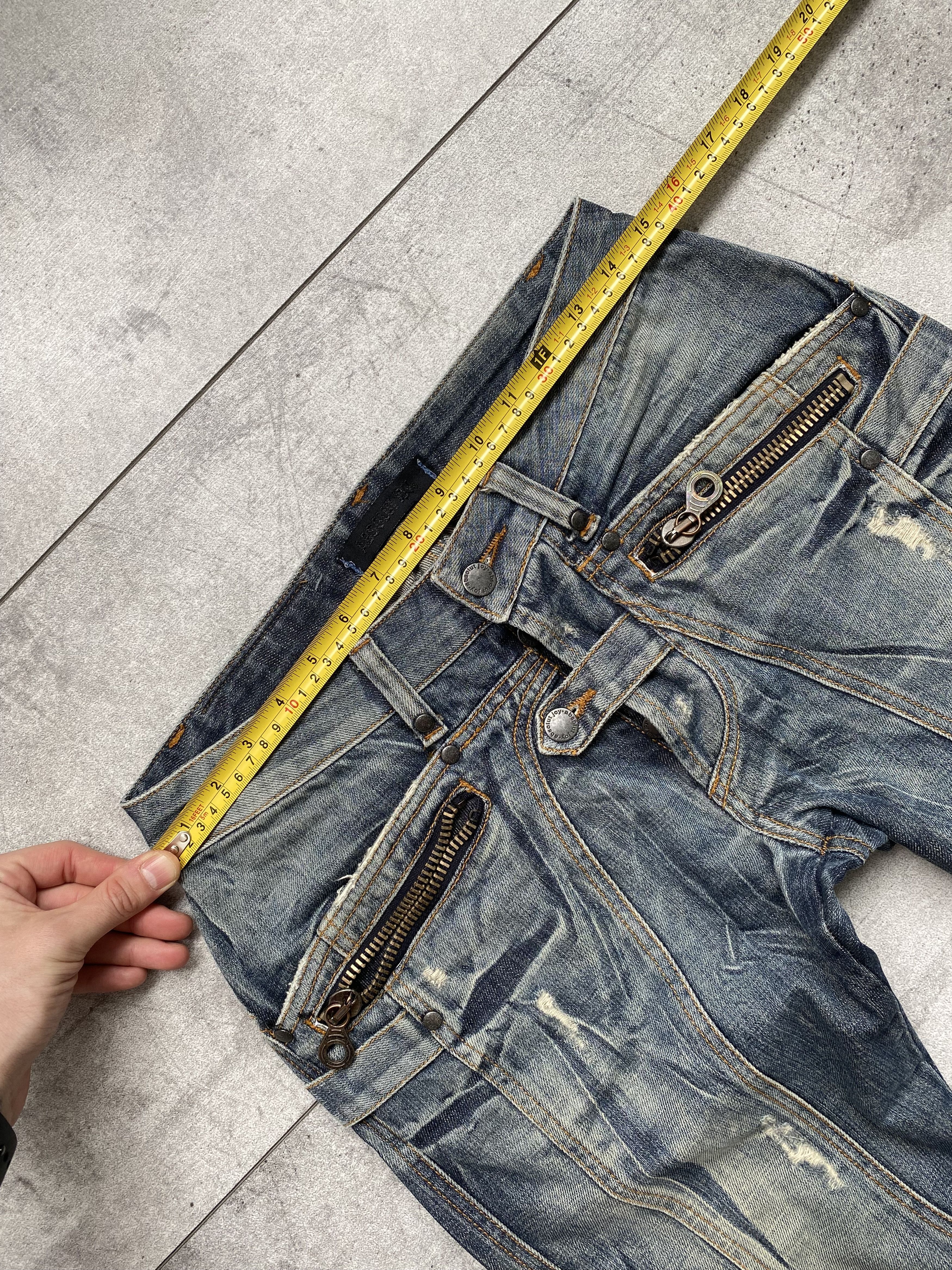 Absolut Joy Vintage Y2K Absolut JOY Damage Jeans Size US 29 - 14 Thumbnail