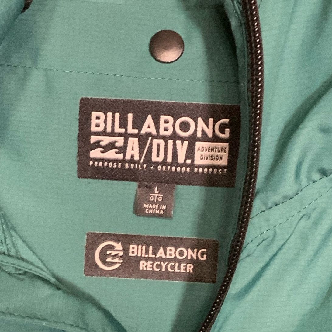 Billabong Billabong A/Div Windbreaker Jacket Green Men's Size L USED Size L / US 10 / IT 46 - 6 Thumbnail