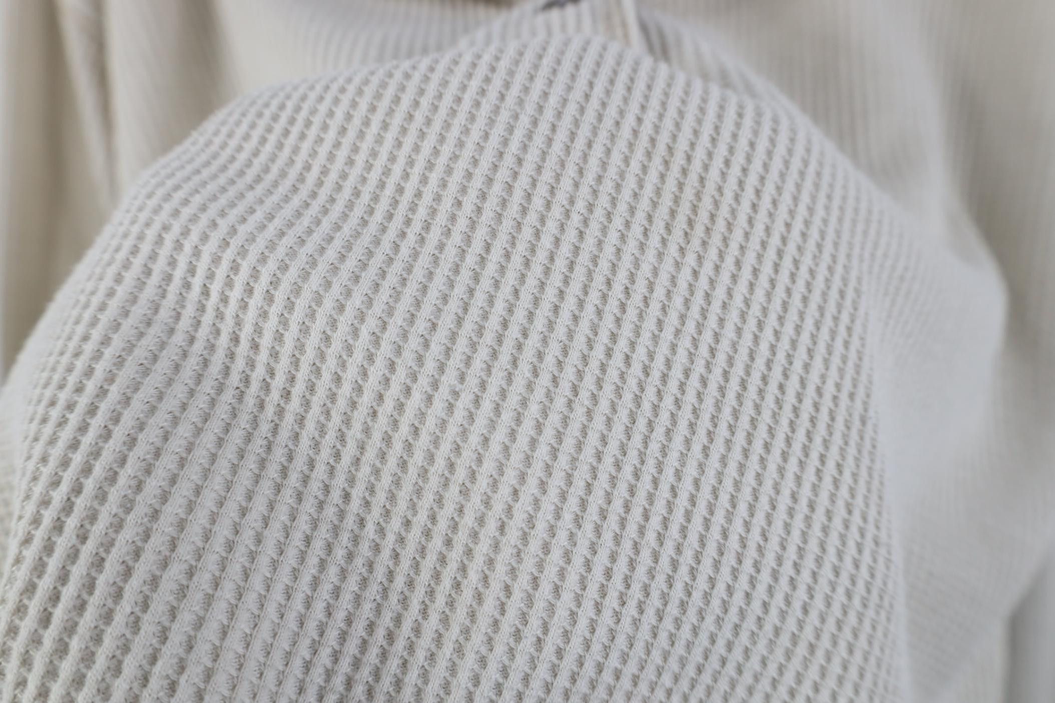 Vintage Vintage 90s Streetwear Layered Waffle Knit Henley T-Shirt Size M / US 6-8 / IT 42-44 - 8 Thumbnail