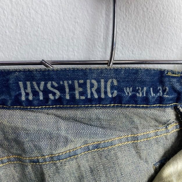 Designer × Hysteric Glamour × Japanese Brand RARE Hysteric Glamour Detroit Selvedge Denim Size US 32 / EU 48 - 12 Thumbnail