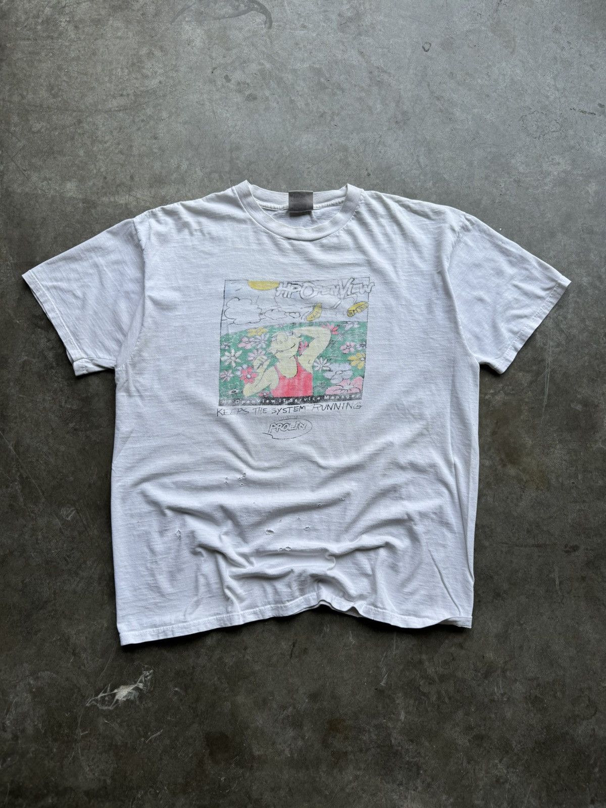 Other Vintage 90’s HP OpenView Technology Tee Distressed Boxy XL Size US XL / EU 56 / 4 - 1 Thumbnail