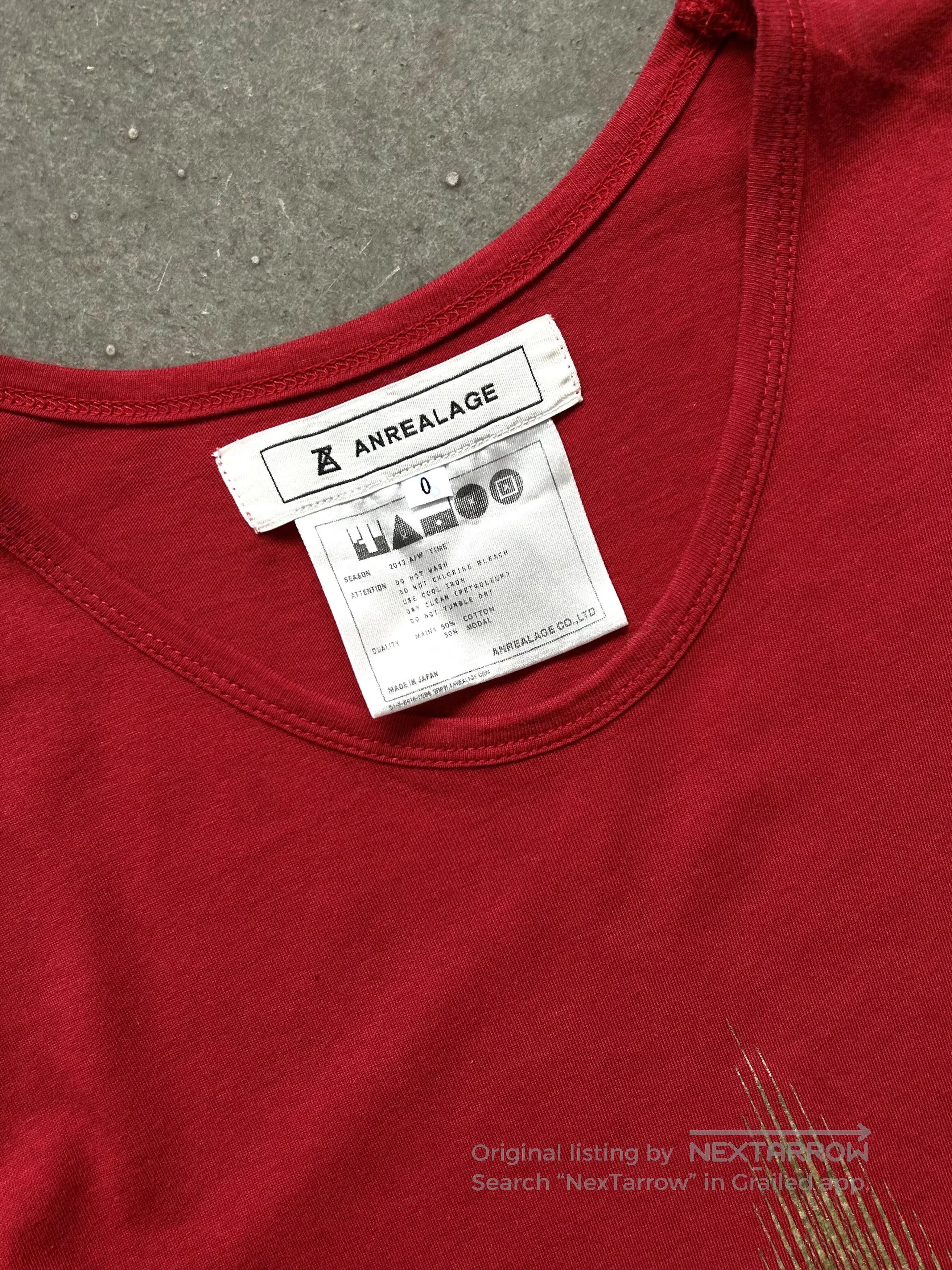 ANREALAGE red gradient star print dress. Size L / US 10 / IT 46 - 8 Thumbnail