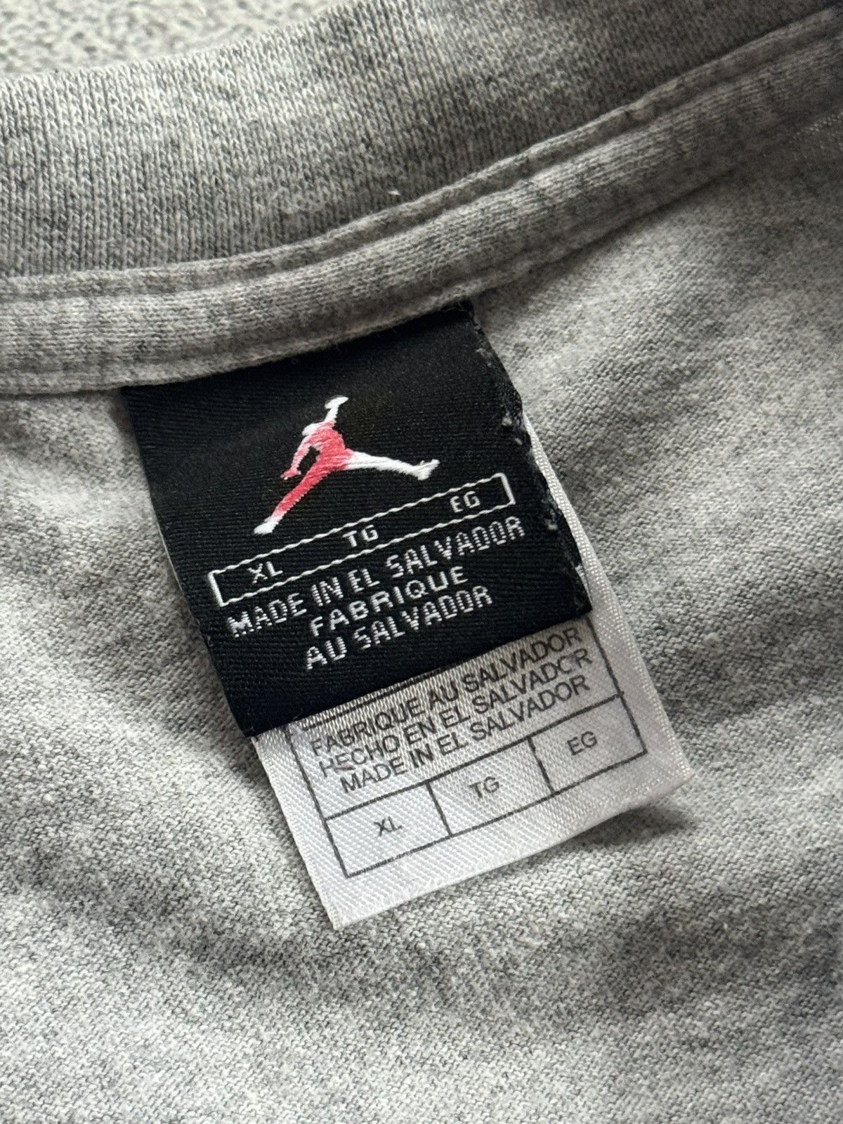 Nike Jordan XL/size big logo tank top sleeveless T-shirts nike Size US XL / EU 56 / 4 - 4 Thumbnail