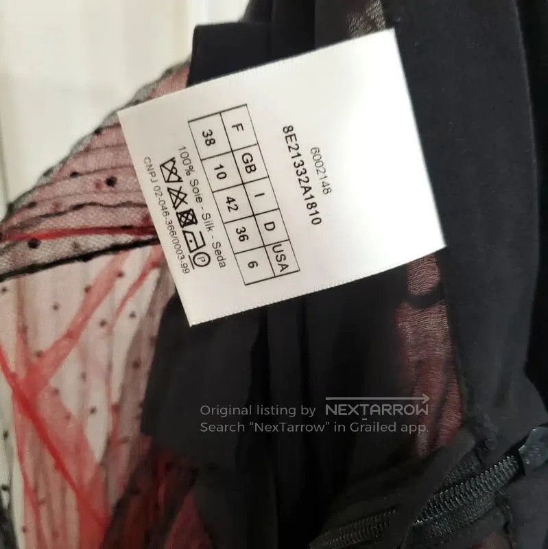 Dior Dior Black Polka Dot Midi Skirt for Women . Size 23" - 5 Thumbnail