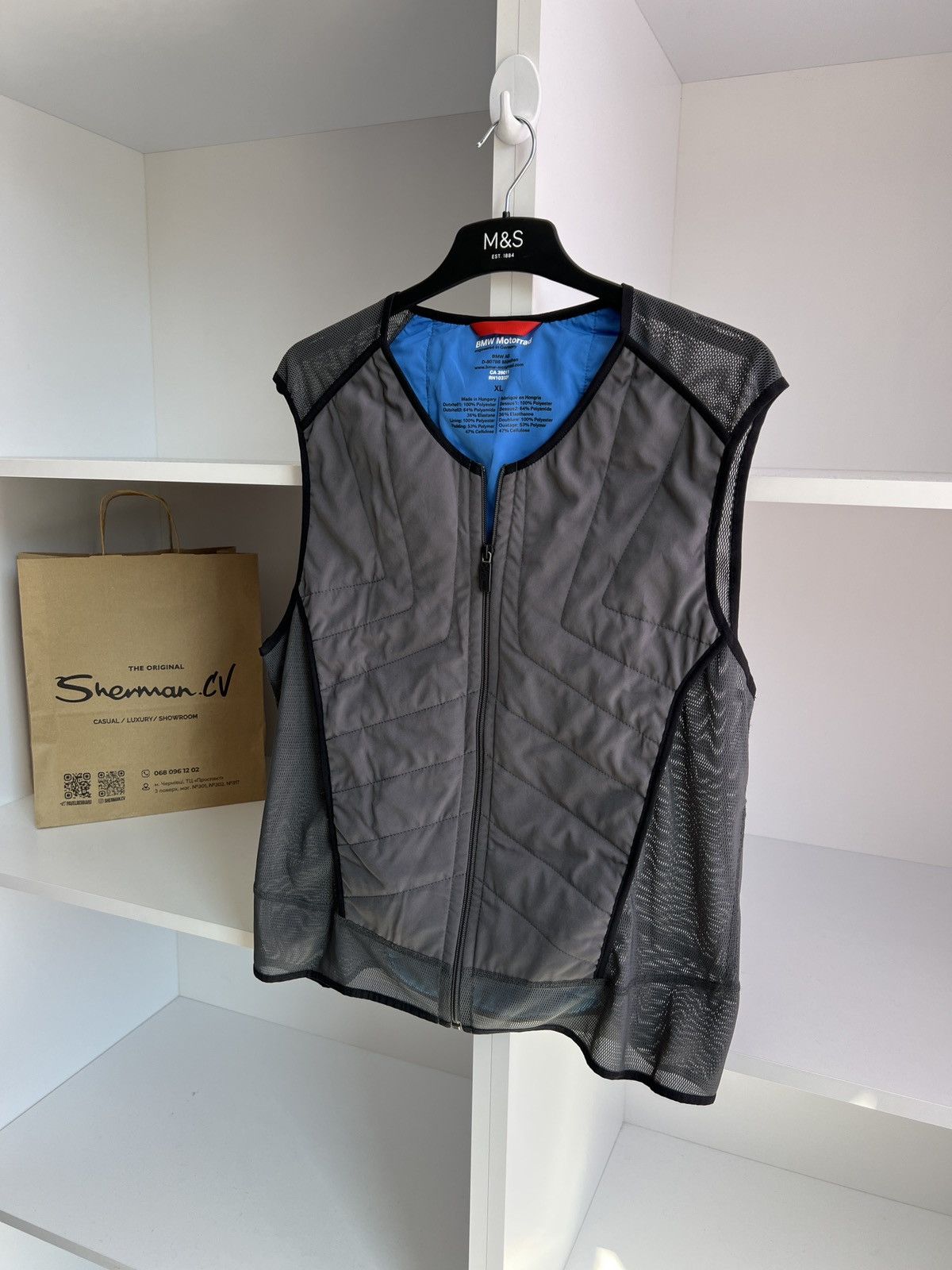 BMW × Vintage Vintage Bmw motorrad racing vest Size US XL / EU 56 / 4 - 2 Thumbnail