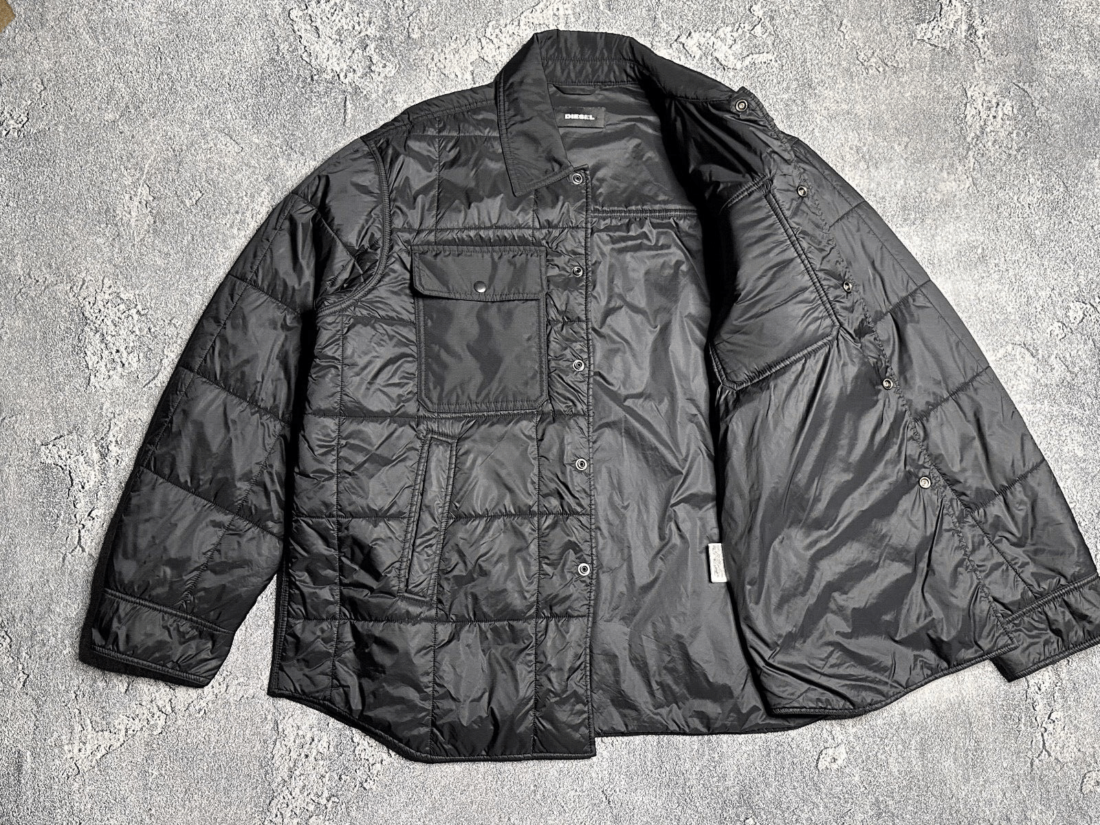Diesel Diesel oversized men's jacket XL Size US XL / EU 56 / 4 - 5 Thumbnail