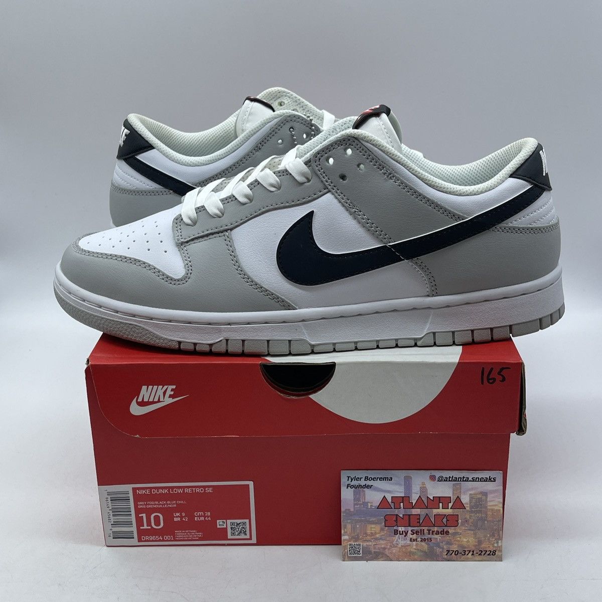 Nike Dunk low lottery pack grey fog Size US 10 / EU 43 - 1 Thumbnail