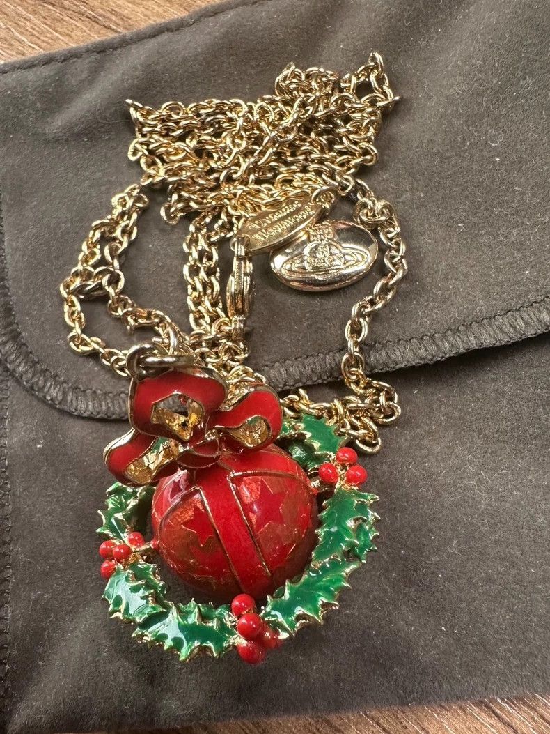 Vivienne Westwood Vivienne Westwood Christmas Limited Edition Orb Large Neck Size ONE SIZE - 8 Thumbnail