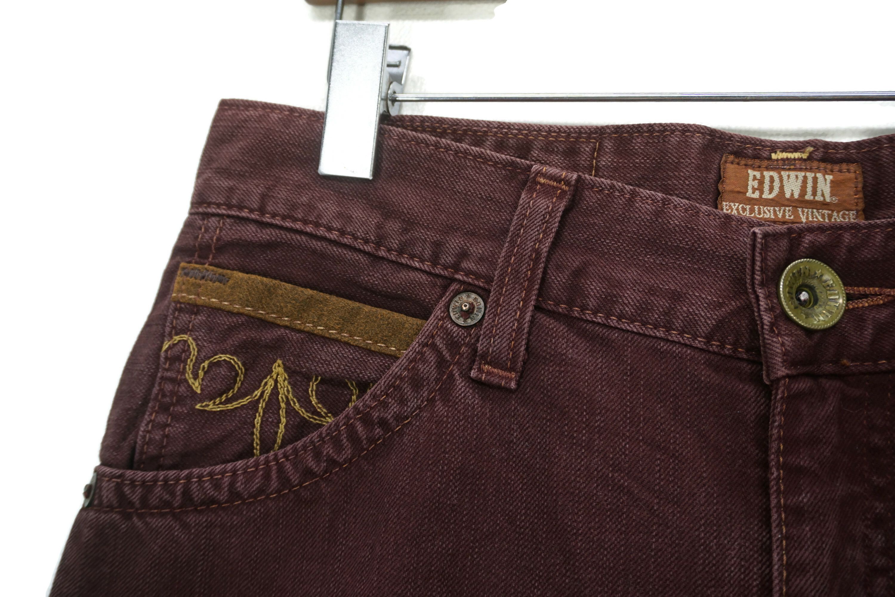 Japanese Brand Edwin Jeans Size 28 fit W31xL34.5 XVS403 Exclusive Vintage Size US 28 / EU 44 - 4 Thumbnail