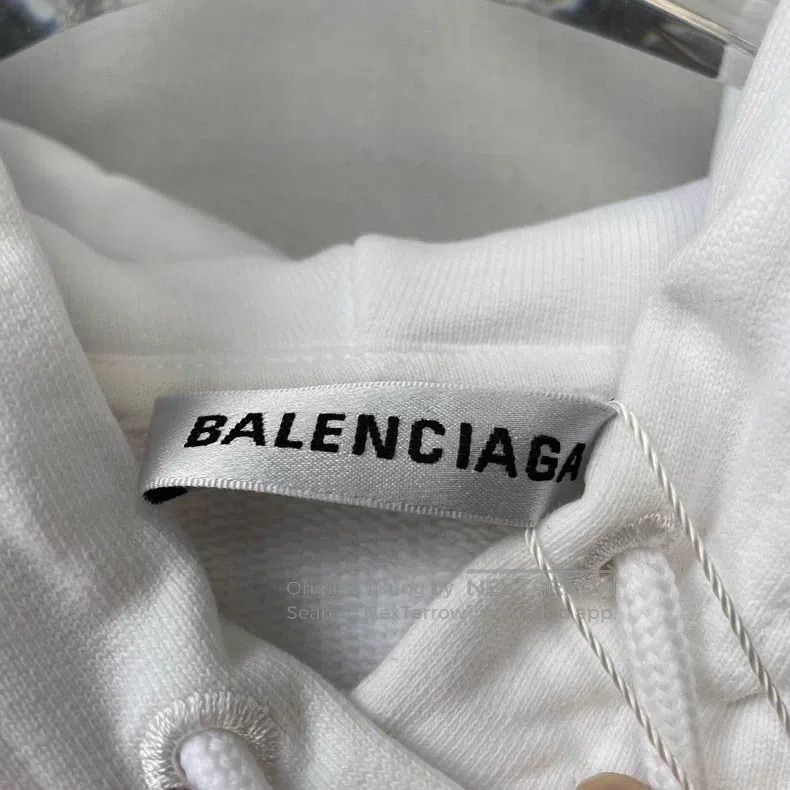Balenciaga Balenciaga Hood logo print solid-color loose hooded sweats Size US XS / EU 42 / 0 - 3 Thumbnail