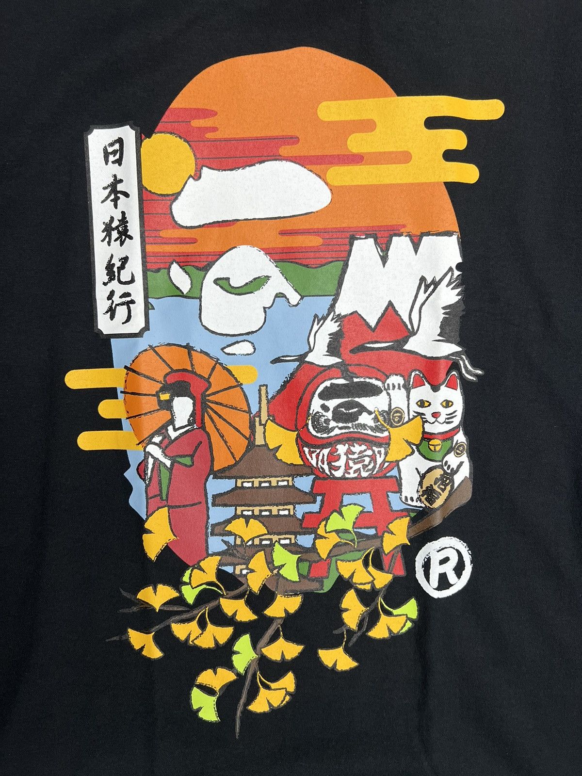 Bape Bape Japan Culture Autumn Ape Head T-Shirt Size US XL / EU 56 / 4 - 2 Thumbnail