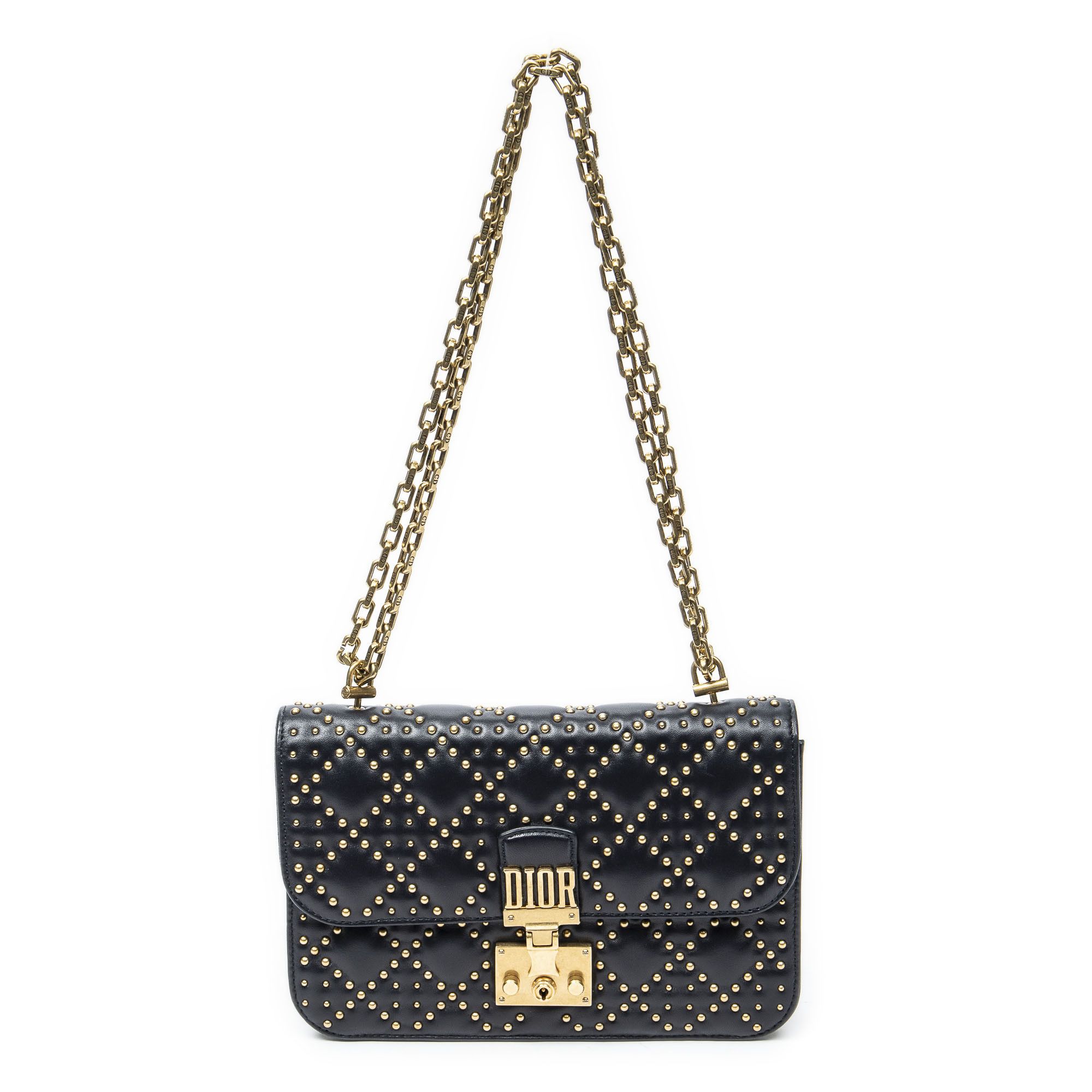 Dior Small Studded Dioraddict Flap Size ONE SIZE - 1 Thumbnail
