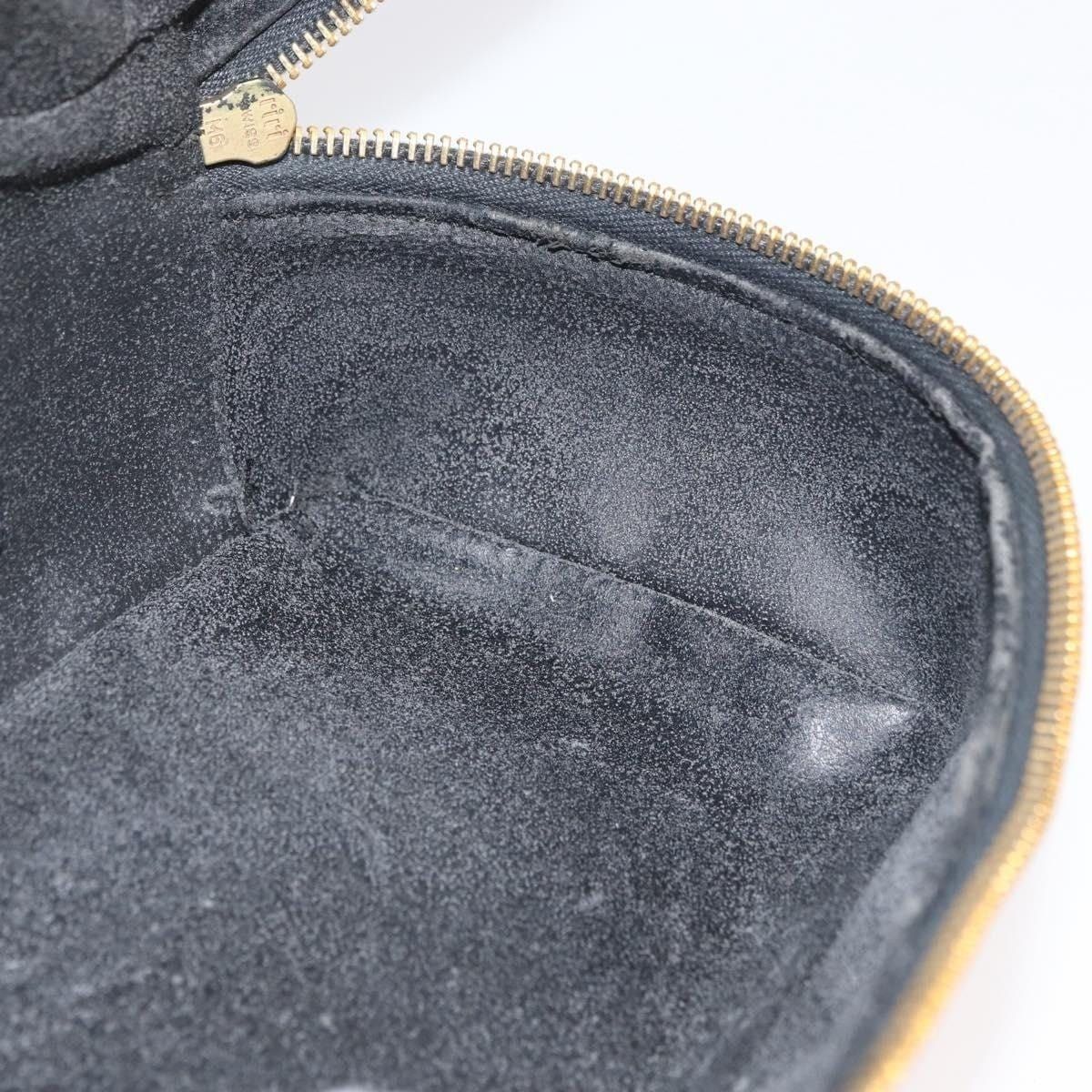 Gucci Gucci Bamboo Patent Leather Vanity Handbag Gray Size ONE SIZE - 10 Thumbnail