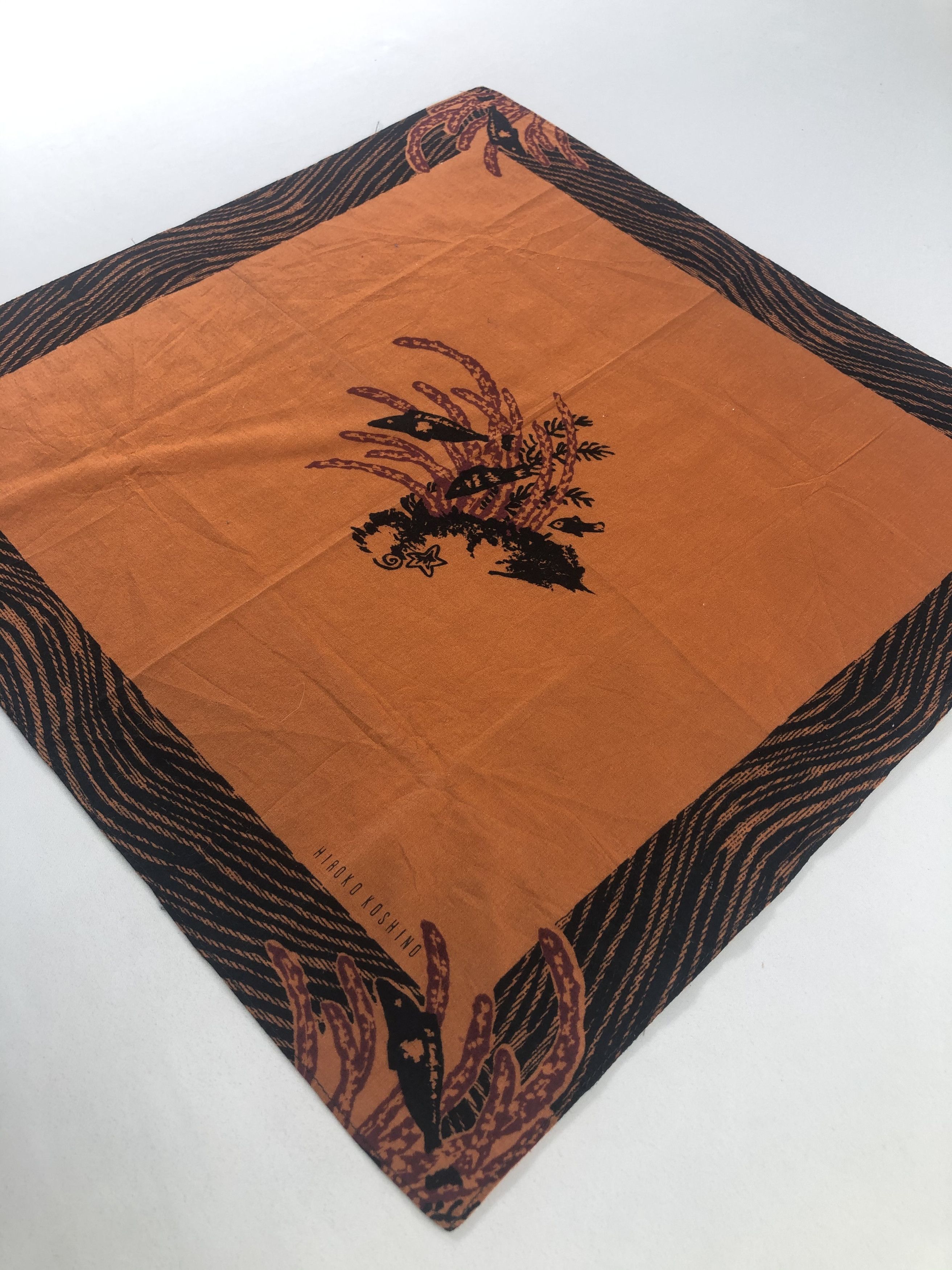 Hiroko Koshino Homme × Vintage Hiroko Koshino Handkerchief / Bandana / Neckerchief Size ONE SIZE - 3 Thumbnail