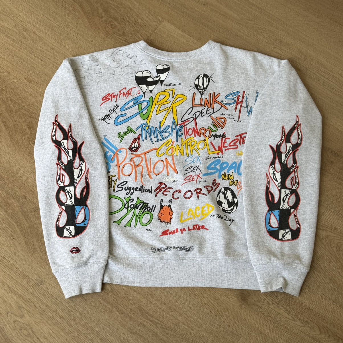 Chrome Hearts Chrome Hearts Mattyboy Crewneck Signed by Metroboomin Size US M / EU 48-50 / 2 - 1 Thumbnail