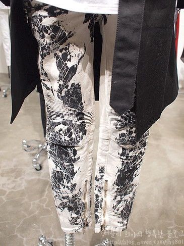 Balmain Balmain SS11 spiderweb bikers by Christophe Decarnin Size 28" / US 6 / IT 42 - 3 Thumbnail
