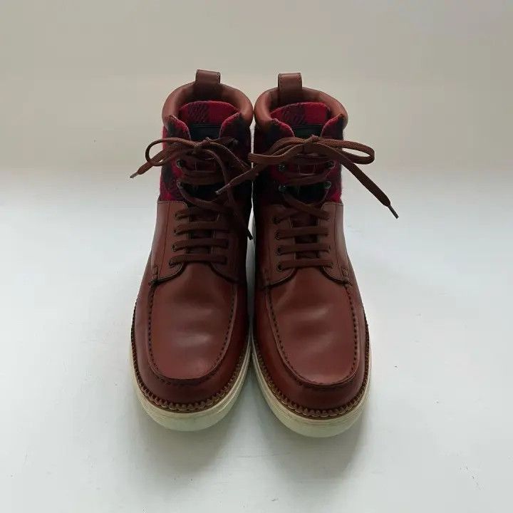 Louis Vuitton Louis Vuitton Brown Lace-Up Short Boots -2508 Size US 9.5 / EU 42-43 - 3 Thumbnail
