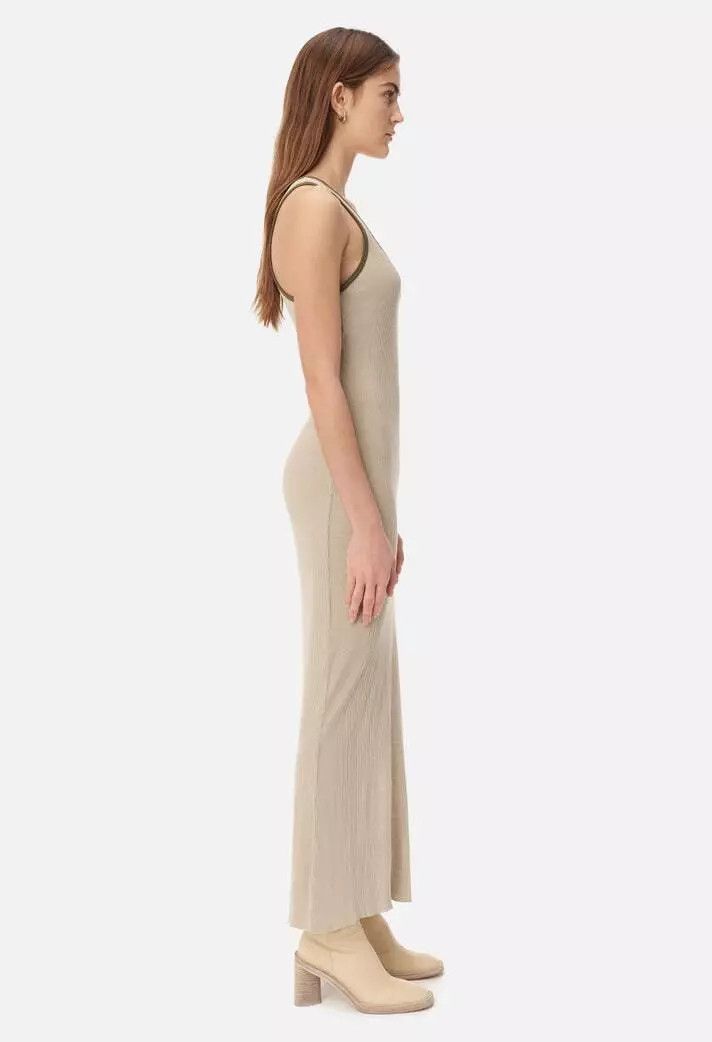 John Elliott John Elliott Silk Rib Midi Dress Size XS / US 0-2 / IT 36-38 - 3 Thumbnail