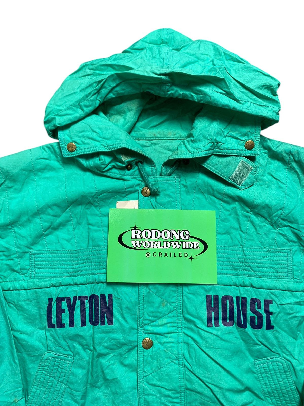 Vintage VINTAGE LEYTON HOUSE RACING JACKET RACING TEAM Size US XL / EU 56 / 4 - 2 Thumbnail