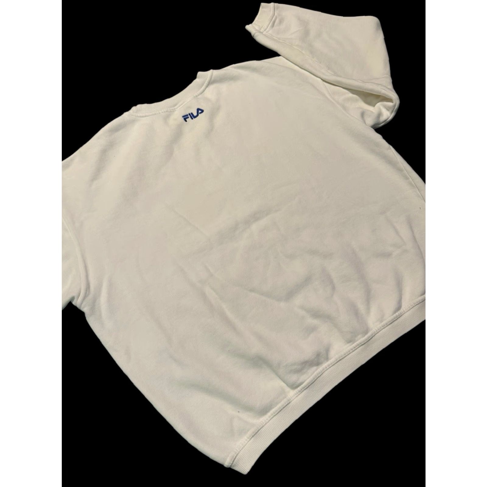 Fila VINTAGE Fila Nick Bollettieri Crewneck Tennis Sweatshirt White XL Rare - Men's Streetwear 90s Graphic Print Sweatshirt Size US XL / EU 56 / 4 - 7 Thumbnail