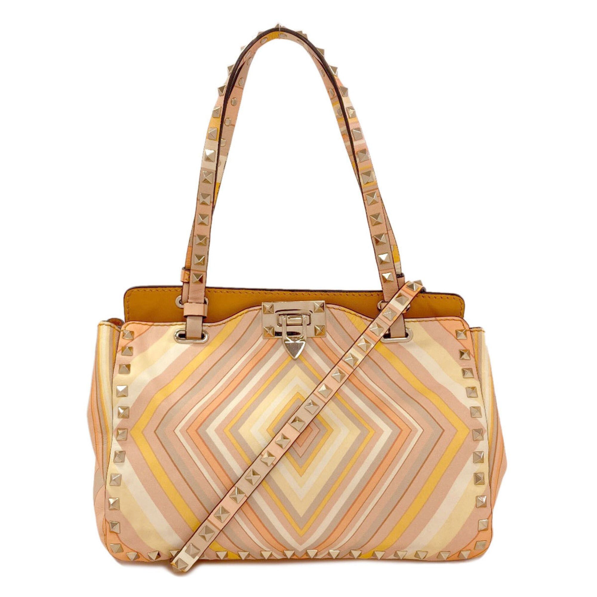 Other Valentino Studded 2-Way Leather Handbag for Women Size ONE SIZE - 1 Thumbnail