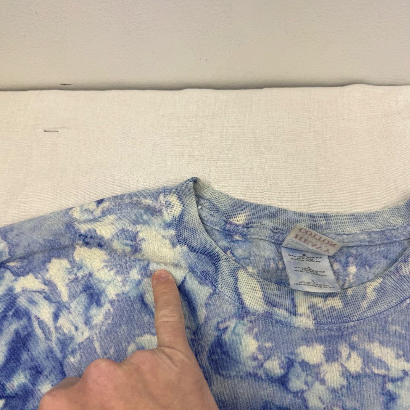 Gildan VINTAGE Gildan T-Shirt Dolphins Florida Ocean Nature 90s Animals Blue Adult Large Crew Neck Short Sleeve Men Size US L / EU 52-54 / 3 - 5 Thumbnail