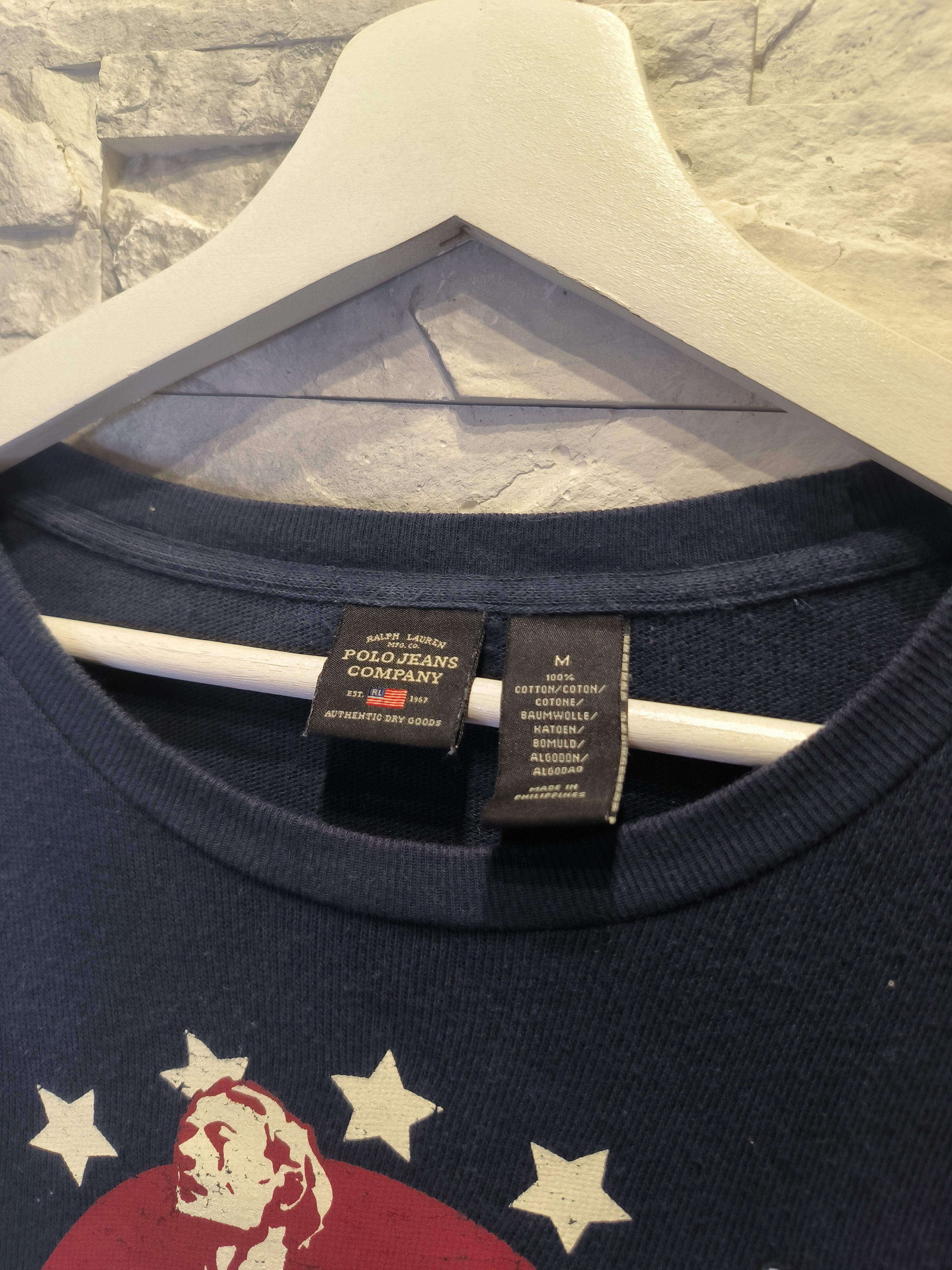 Polo Ralph Lauren × Vintage Polo Jeans Company Ralph Lauren Vintage Sweatshirt Logo Size US M / EU 48-50 / 2 - 4 Thumbnail