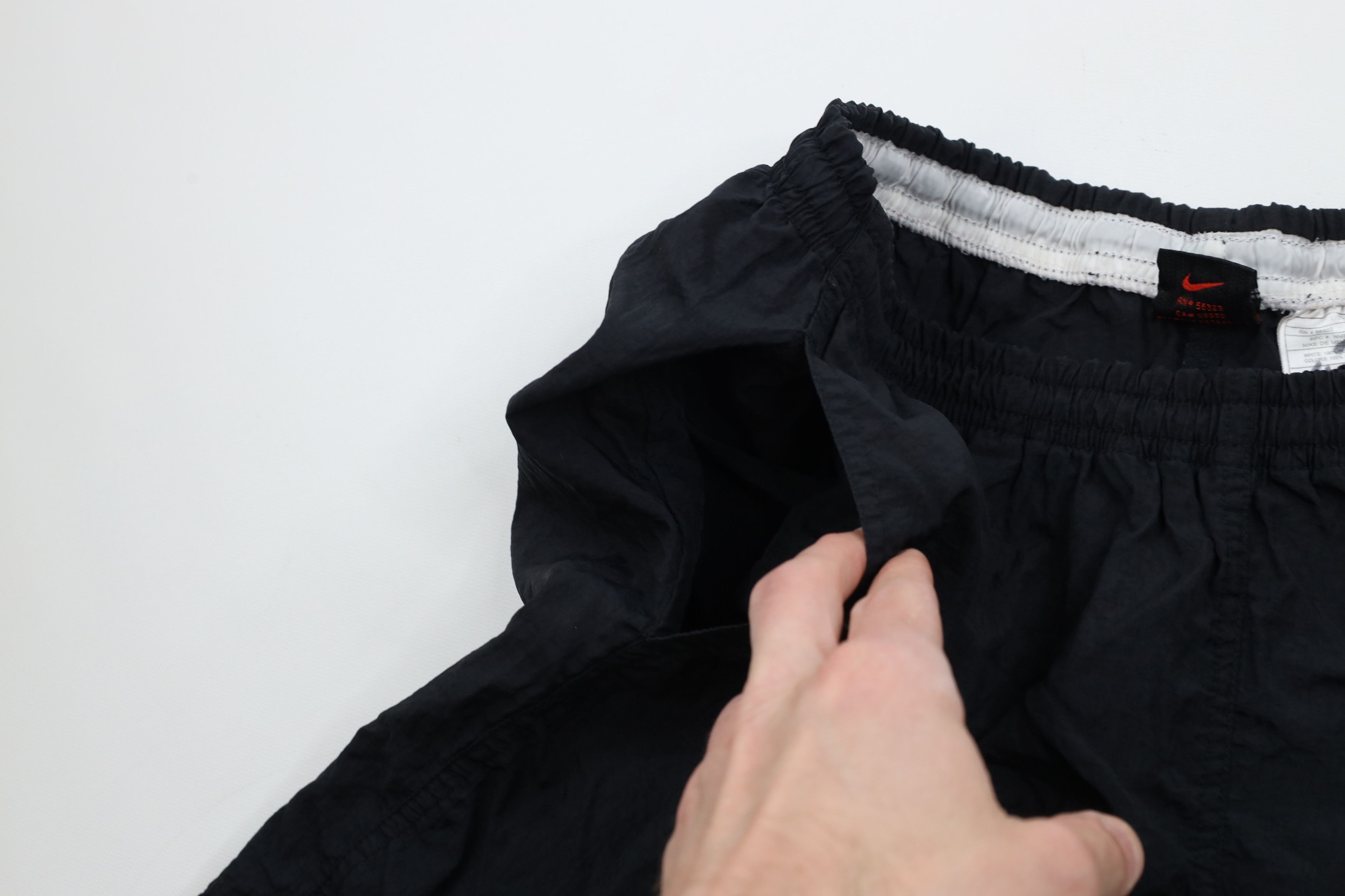 Nike × Vintage Vintage 90s Nike Scott Mini Swoosh Running Soccer Shorts Size US 36 / EU 52 - 6 Thumbnail