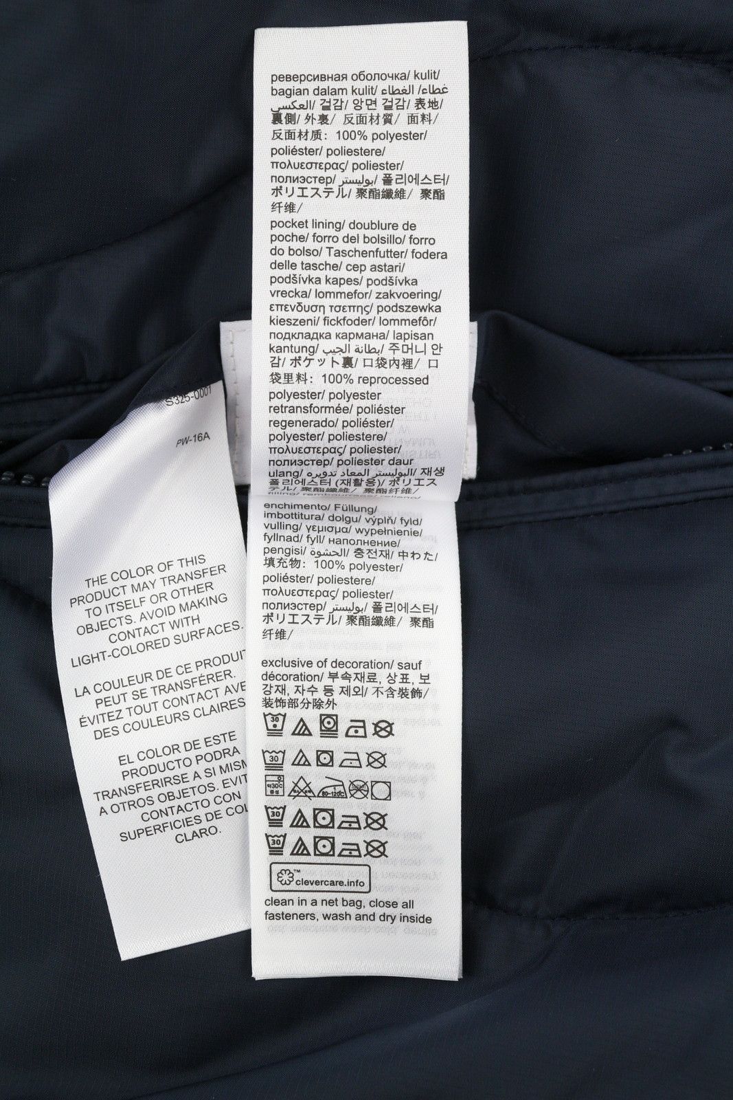 Tommy Hilfiger REVERSIBLE QUILTED M Blue Quilted Hooded Zip Jacket 86388 Size US M / EU 48-50 / 2 - 10 Thumbnail