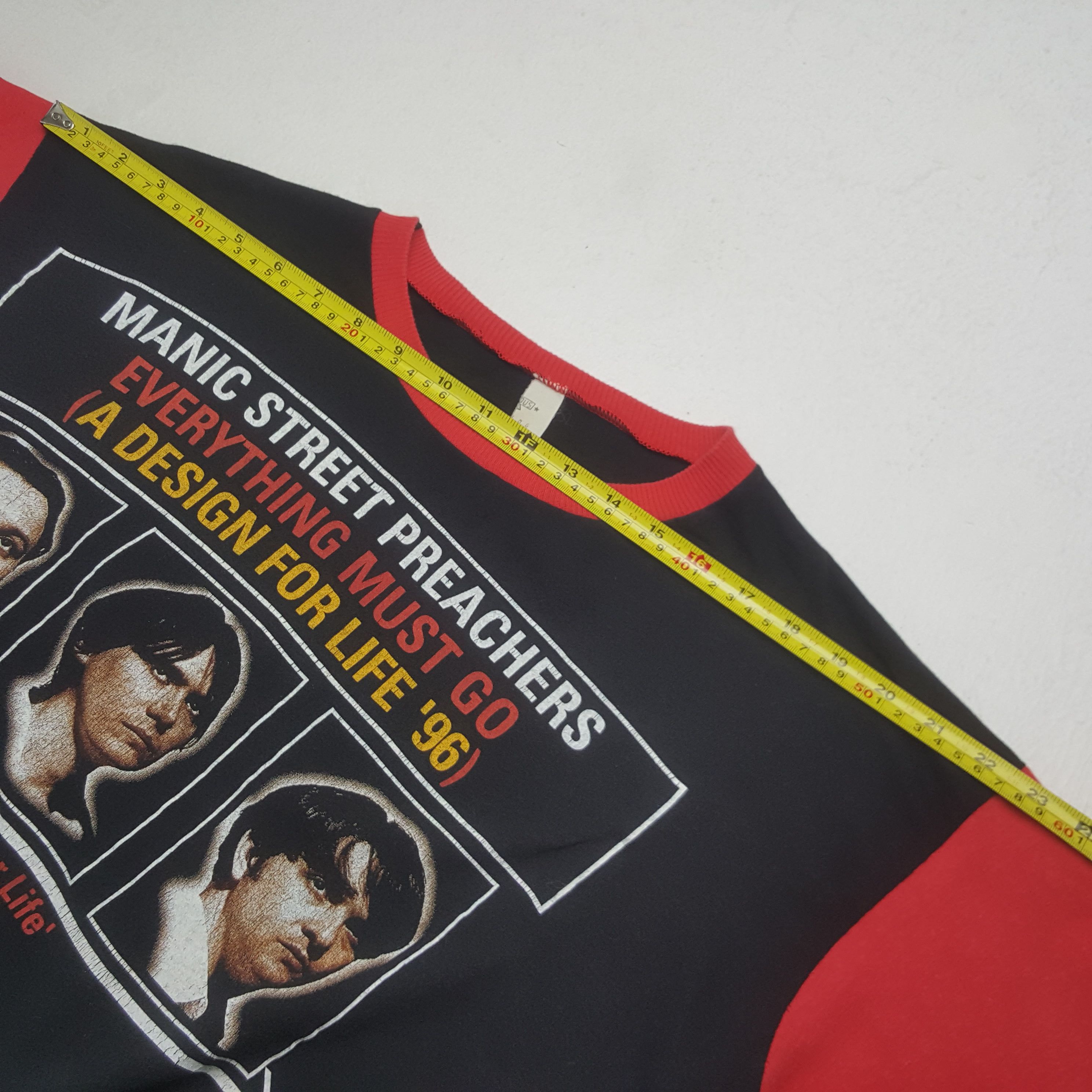 Band Tees Vintage Manic Street Preachers 90's Rock Band Tshirt 32 Size US XL / EU 56 / 4 - 6 Thumbnail