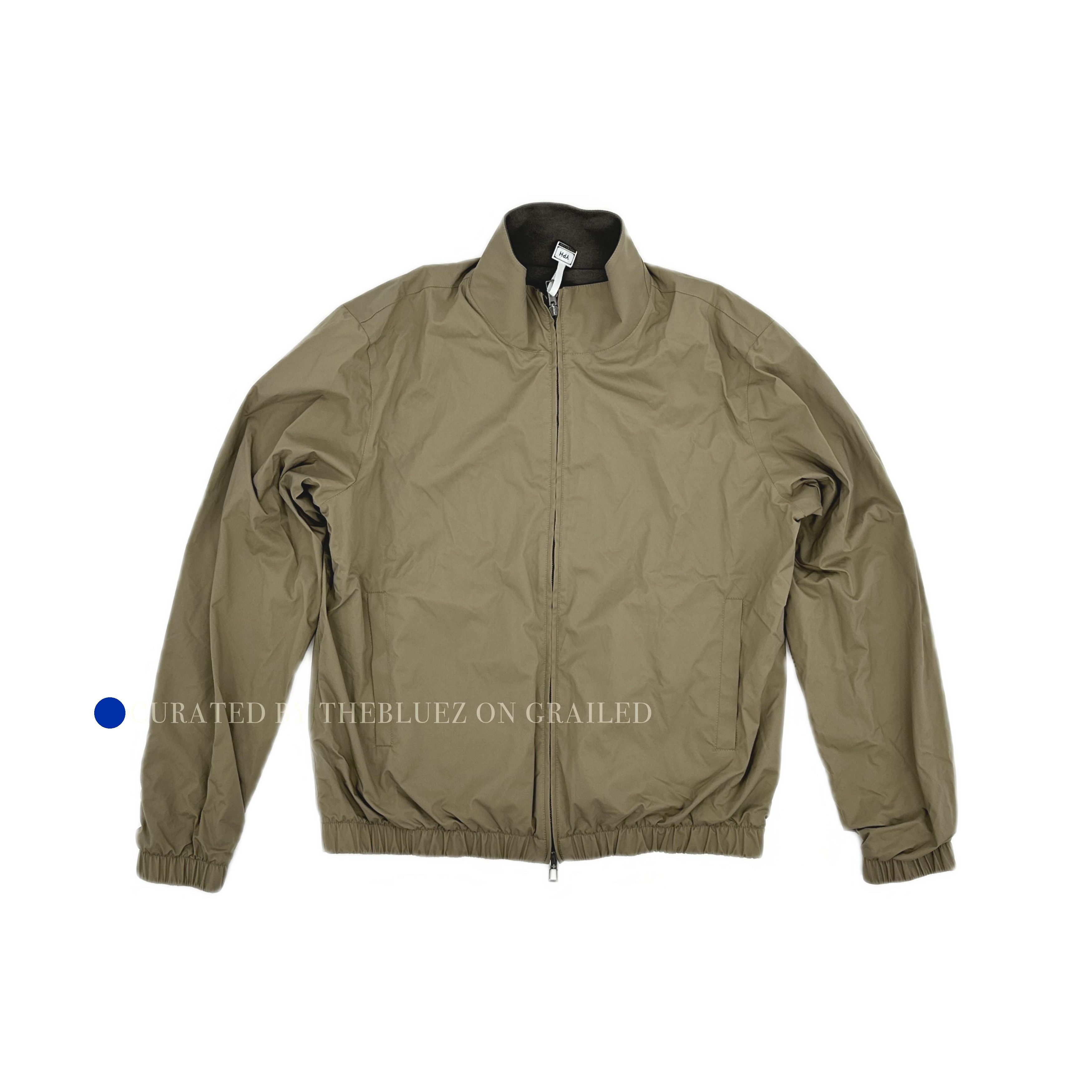 Loro Piana Beige Lightweight Zip-Up Jacket Size M Size US M / EU 48-50 / 2 - 1 Thumbnail