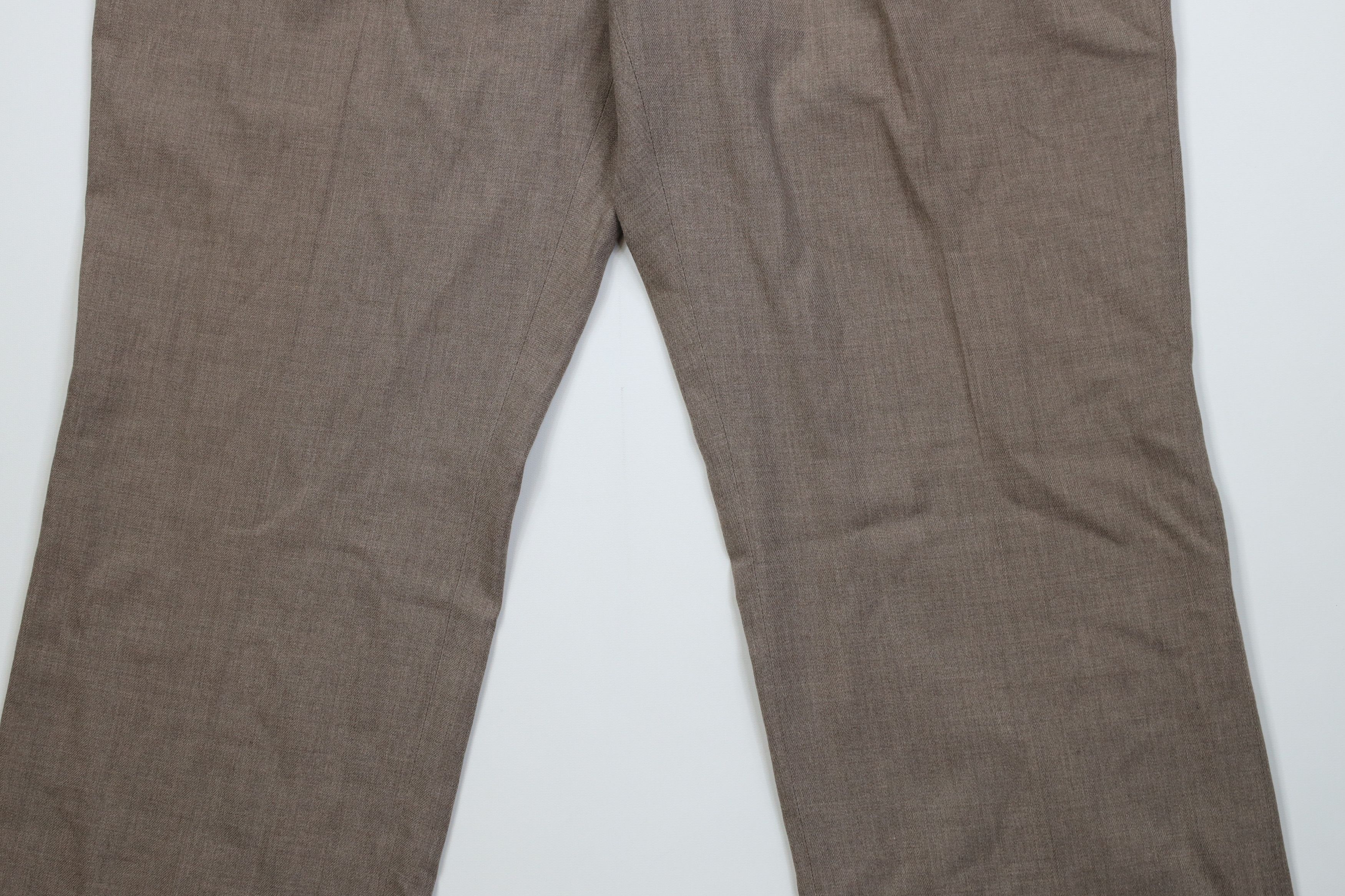 Vintage Vintage 90s Streetwear Gabardine Blend Knit Chino Pants Size US 40 / EU 56 - 3 Thumbnail