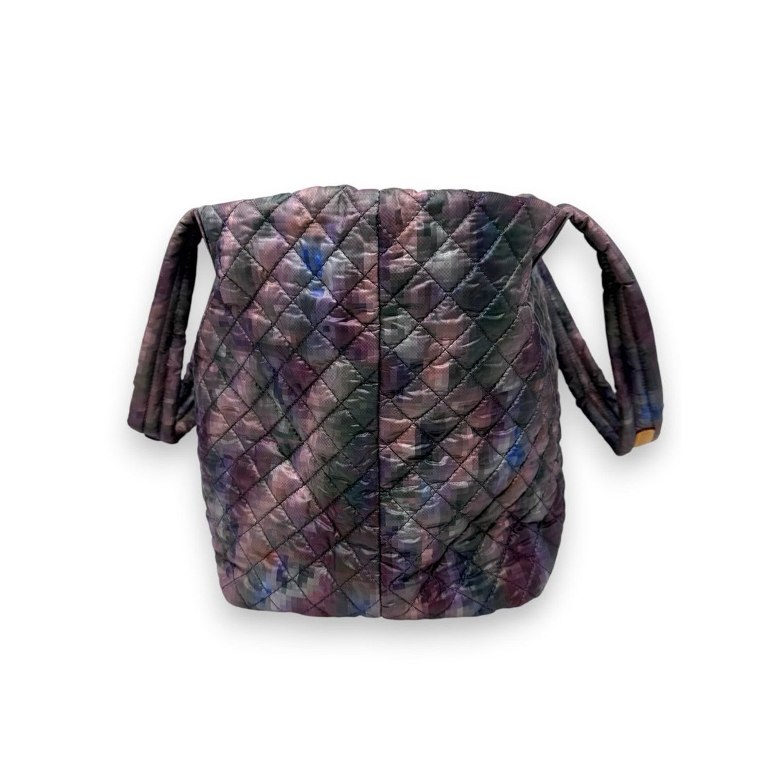 MZ Wallace MZ Wallace Oxford Metro Tote Bag Pixel Print Medium Purple Size ONE SIZE - 2 Thumbnail
