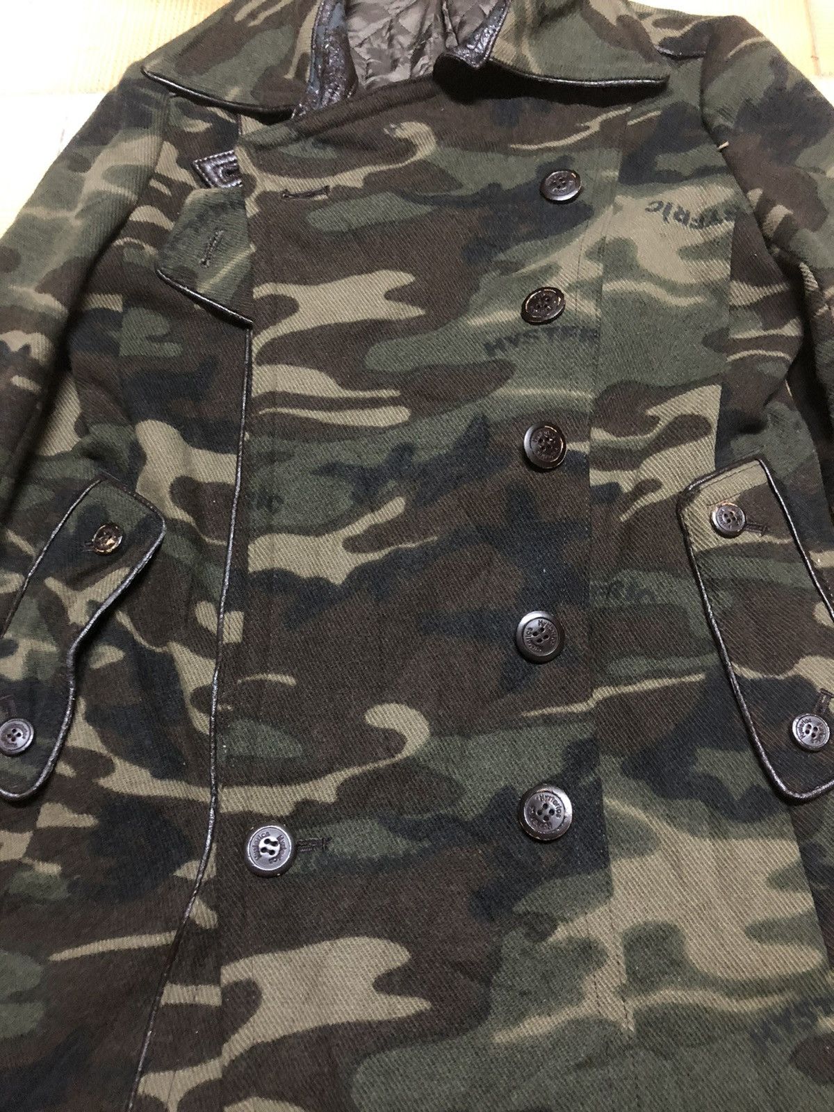 Hysteric Glamour WINTER OFFER❄️VINTAGE HYSTERIC GLAMOUR CAMOUFLAGE TRENCH COAT Size M / US 6-8 / IT 42-44 - 5 Thumbnail