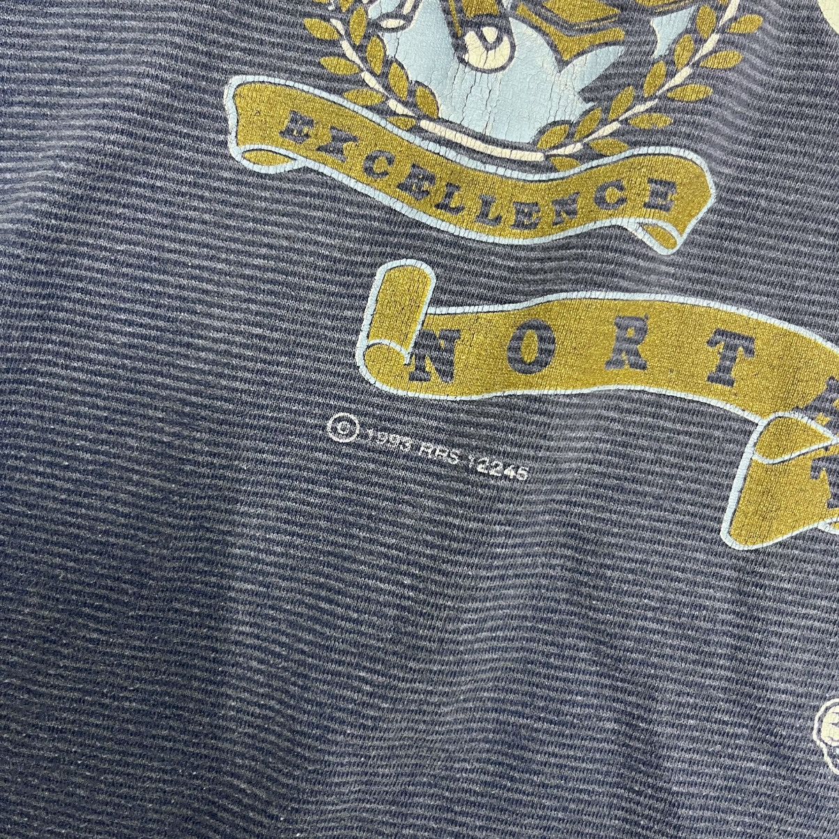 NCAA × Vintage RARE Carolina Tar Heels Vintage Striped 1990's Cotton Shirt Size US L / EU 52-54 / 3 - 5 Thumbnail
