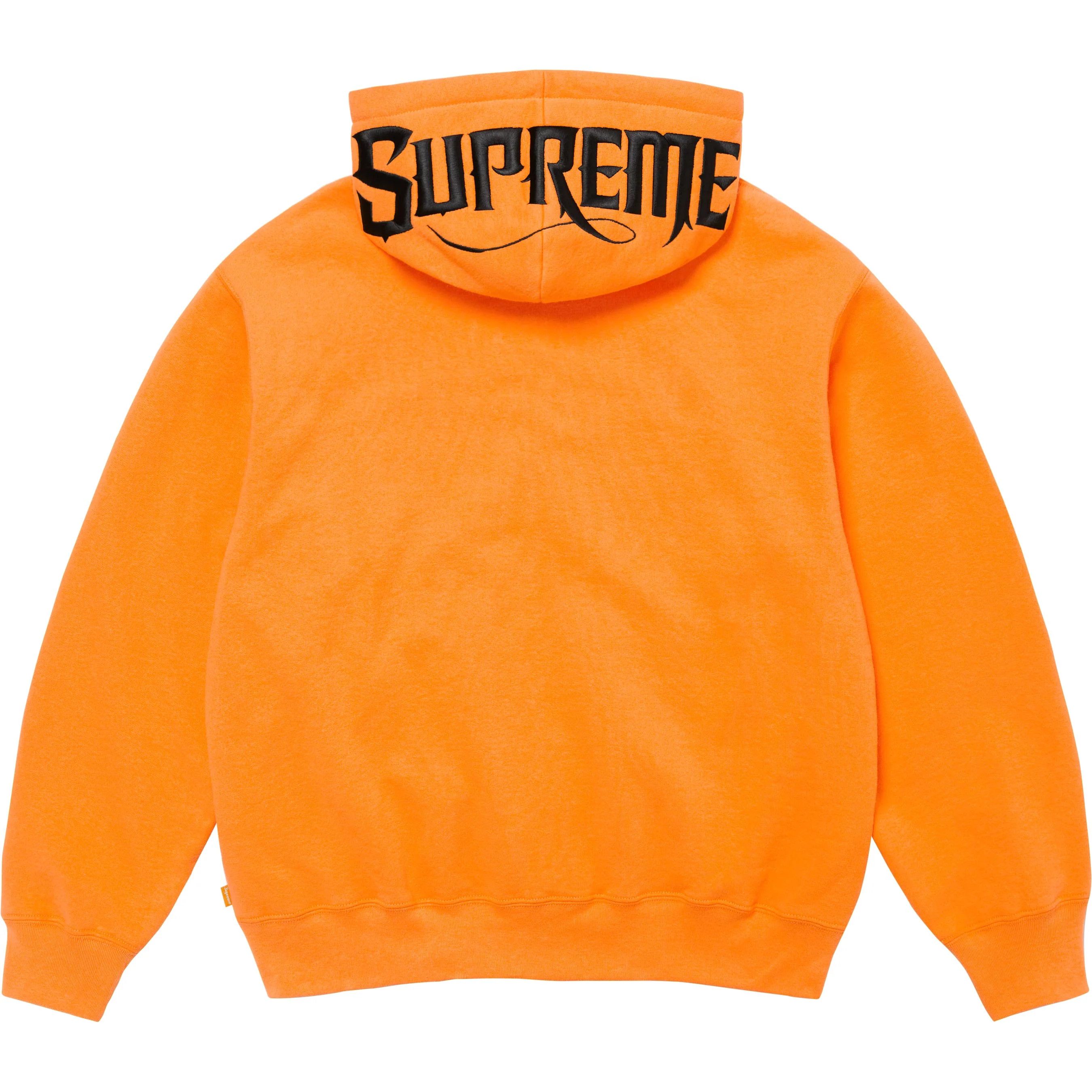 Supreme Mister Cartoon Zip Up Hooded